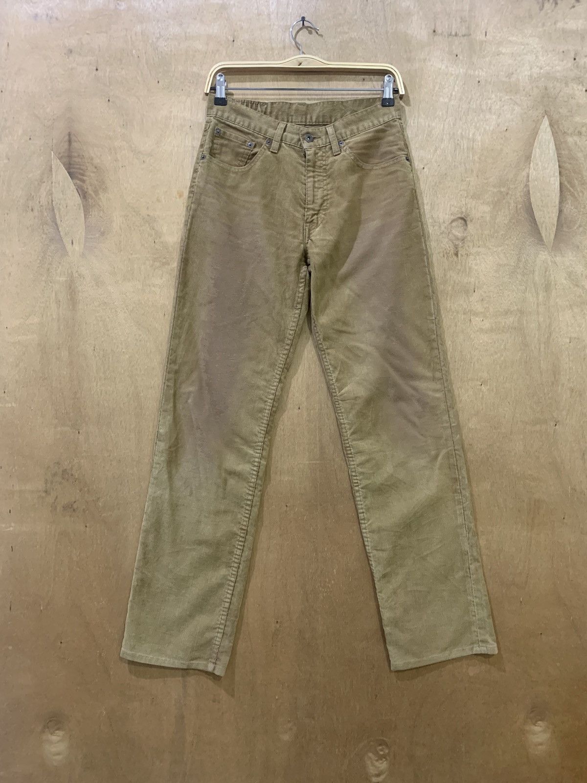 Levi's × Levi's Vintage Clothing × Vintage LEVIS 502 Vintage 90s Hickory Corduroy Casual Denim Jeans Size US 29 - 1 Thumbnail