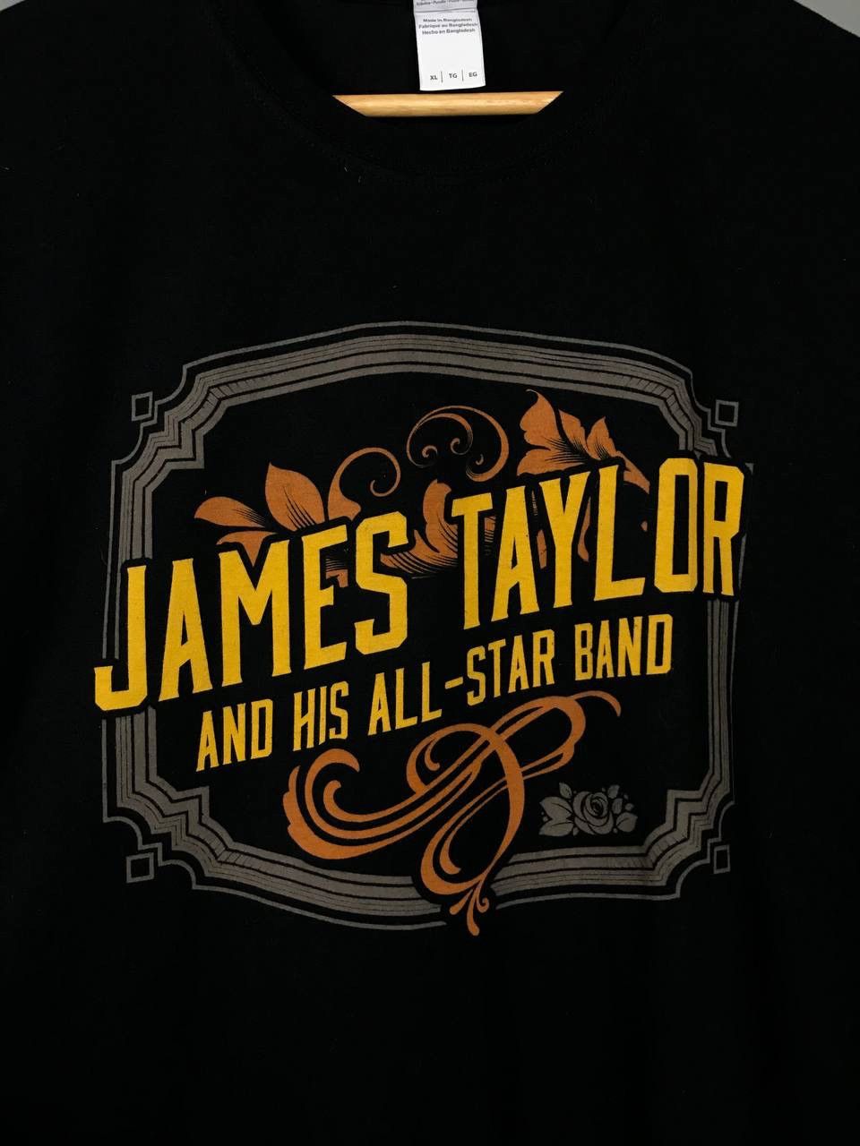 Band Tees × Vintage James Taylor 2015 vintage rock band tour tee Size US XL / EU 56 / 4 - 5 Thumbnail