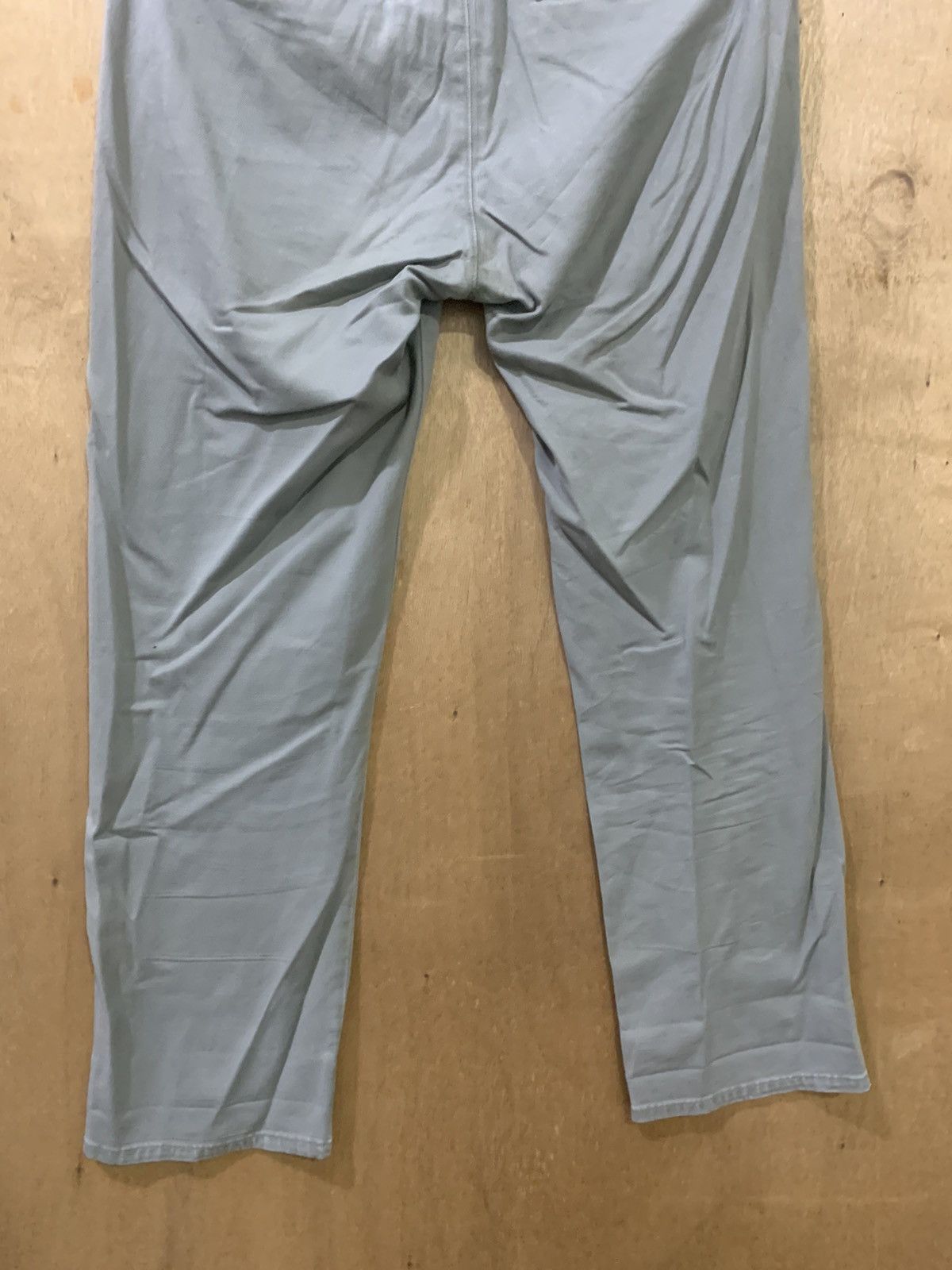 AG Adriano Goldschmied × Theory AG ADRIANO GOLDSCHMIED THEORY VTG 90s KHAKI CASUAL CROP PANT Size US 30 / EU 46 - 10 Thumbnail