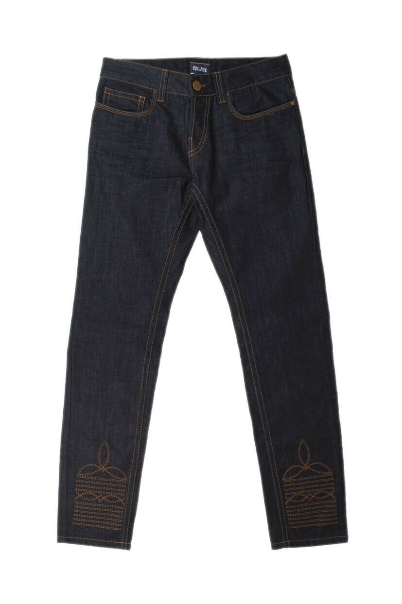 Jean Paul Gaultier Original Jean Paul Gaultier Embroidered Denim Jeans W31 Size US 31 - 1 Thumbnail