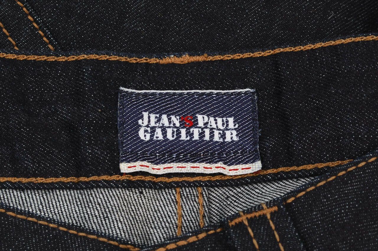 Jean Paul Gaultier Original Jean Paul Gaultier Embroidered Denim Jeans W31 Size US 31 - 5 Thumbnail