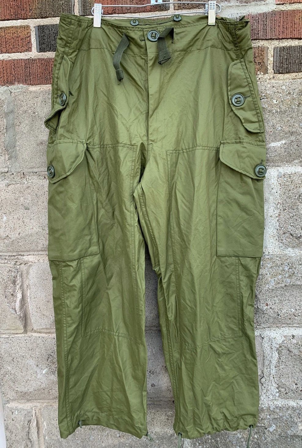 Vintage Army issued Water proof Cargo Pants