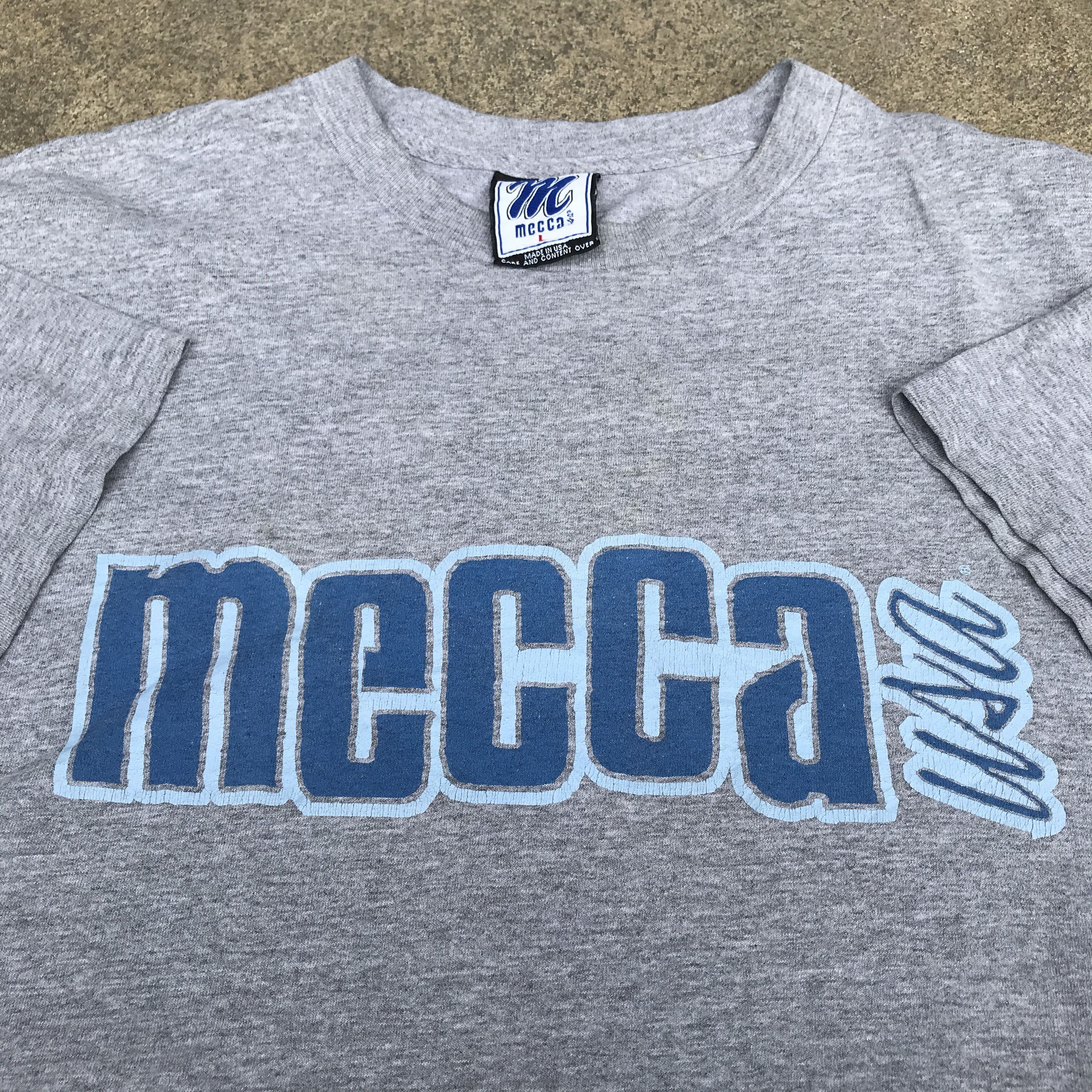 Mecca × Rap Tees × Vintage Vintage 90s Mecca USA Tee Shirt