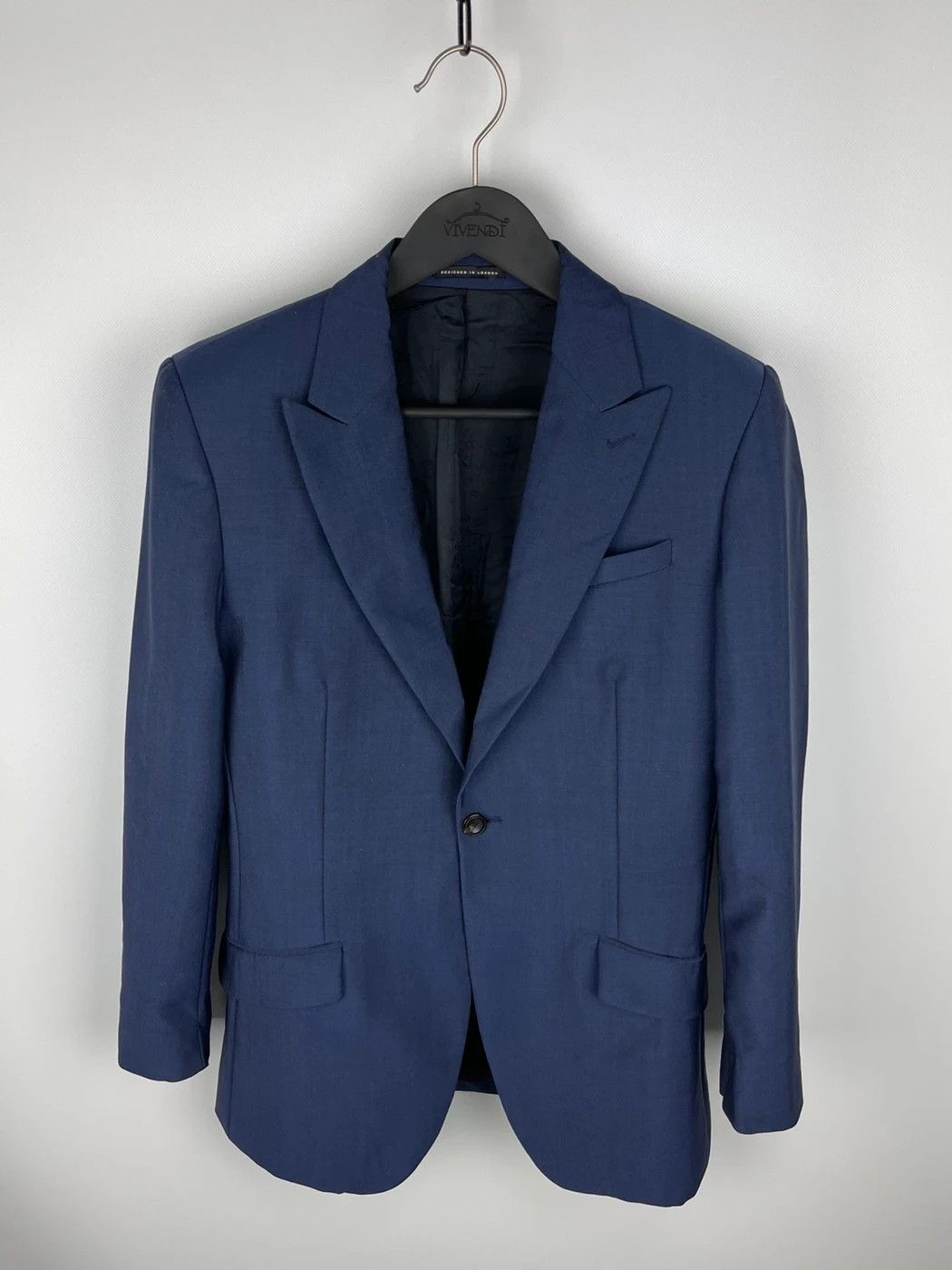 Reiss Reiss Wool Blazer Luxury Blue | Grailed