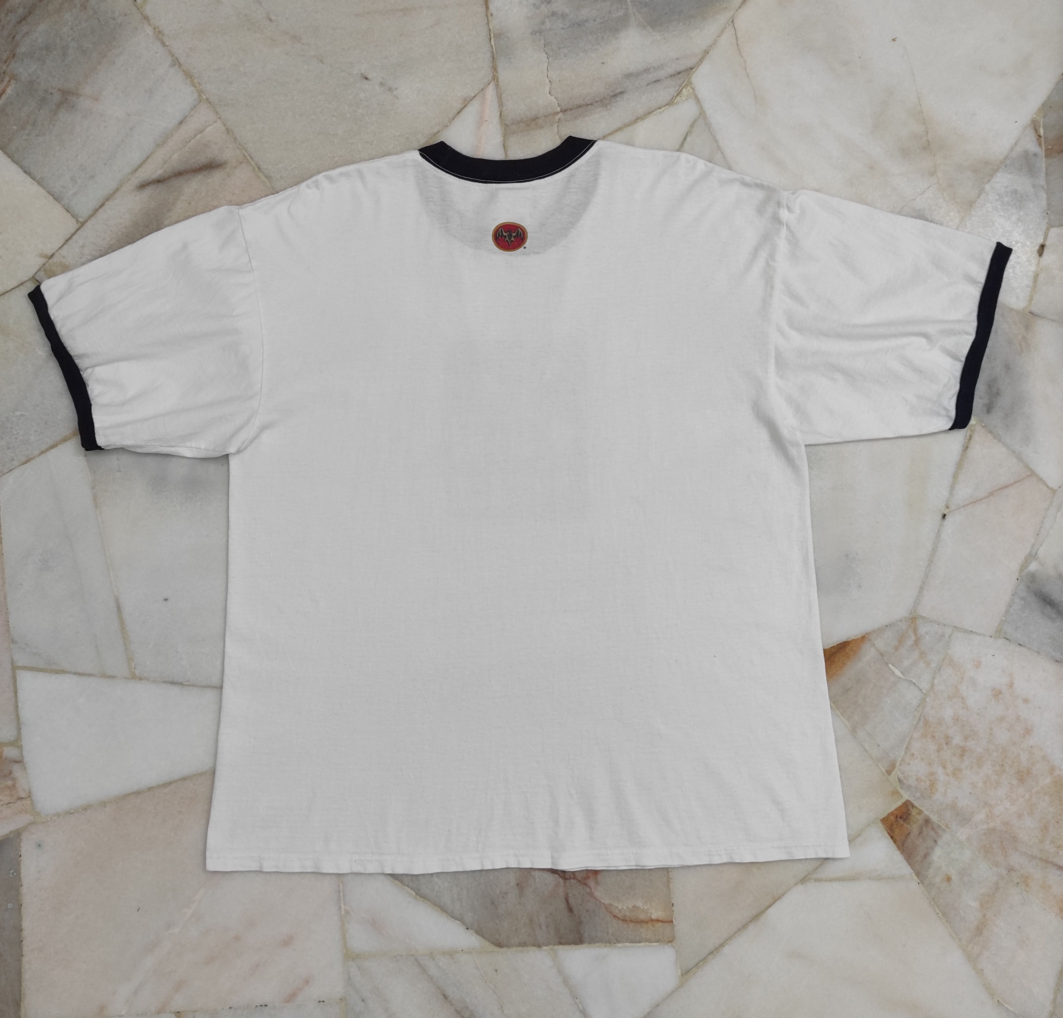 Vintage Vintage 90's BACARDI & COLA promo Ringer tee Size US XL / EU 56 / 4 - 6 Thumbnail