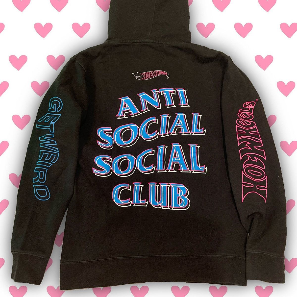 Anti Social Social Club x Hotwheels フーディ Anti Social Social Club ASSC X Hot Wheels Hoodie (2019