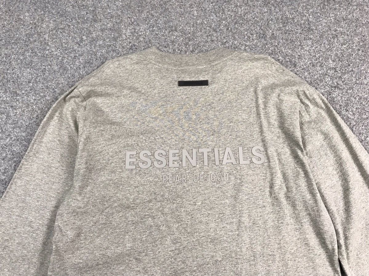 Fear of God FOG Essentials Oversize longsleeve Size US M / EU 48-50 / 2 - 1 Thumbnail