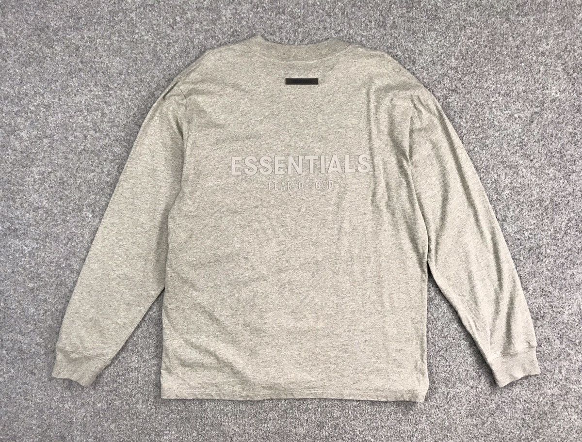Fear of God FOG Essentials Oversize longsleeve Size US M / EU 48-50 / 2 - 3 Thumbnail