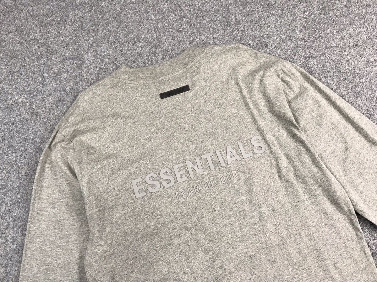 Fear of God FOG Essentials Oversize longsleeve Size US M / EU 48-50 / 2 - 16 Thumbnail