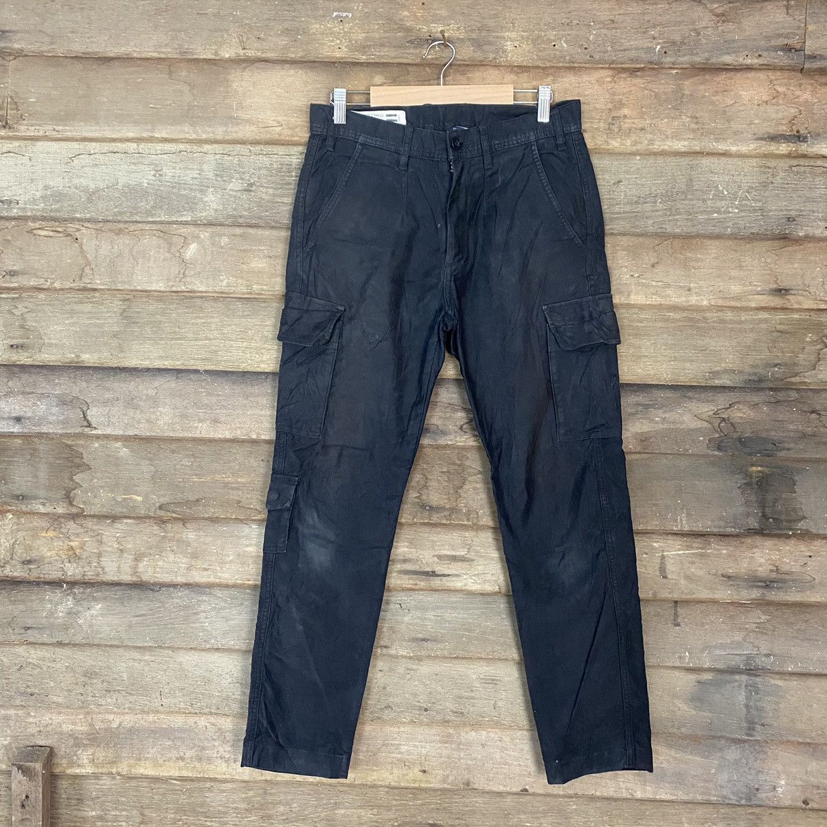 Japanese Back Number Black Trousers Pants #758