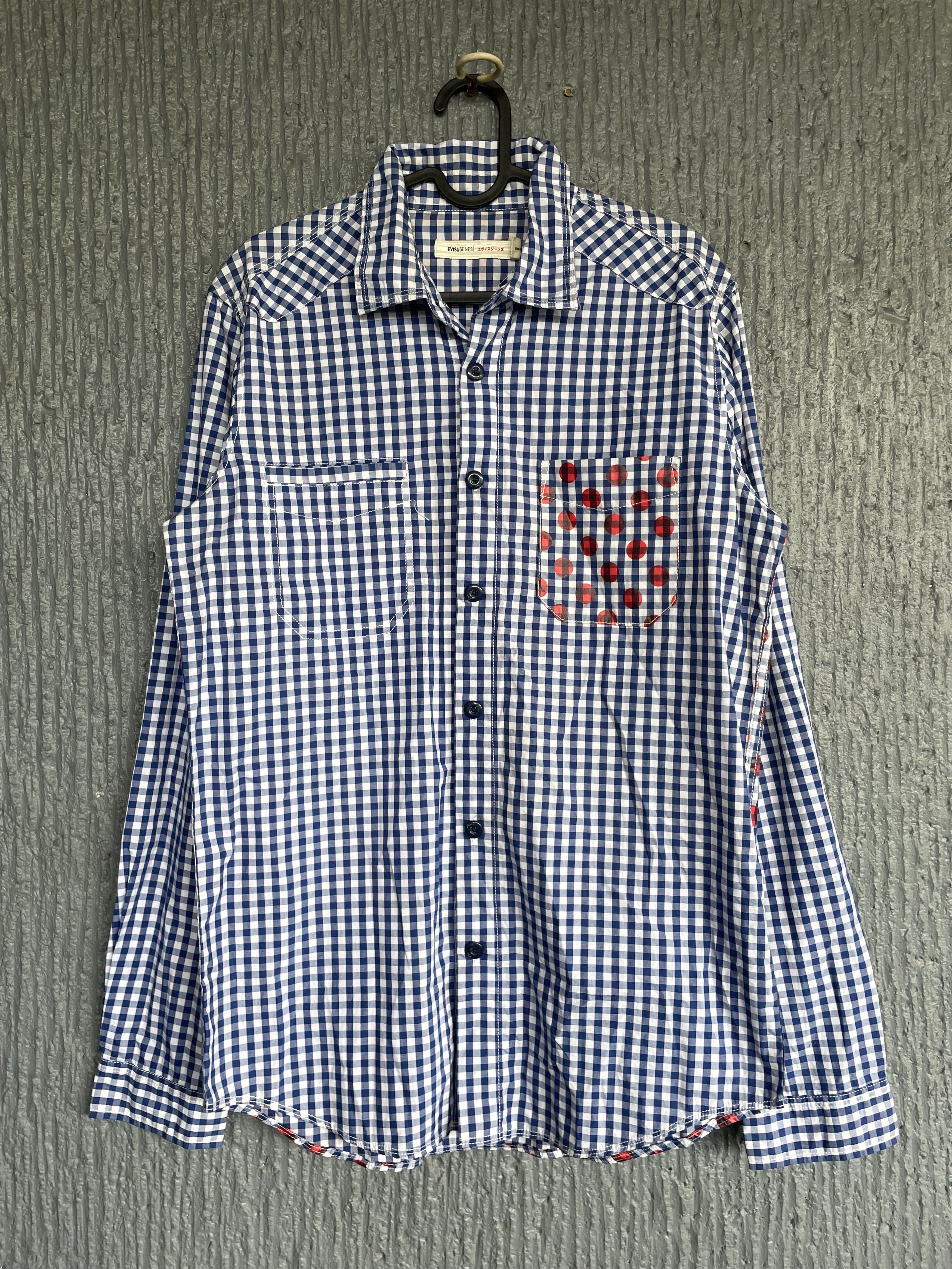 Evisu Evisu Genes Polka Print Flannel Size US L / EU 52-54 / 3 - 1 Thumbnail