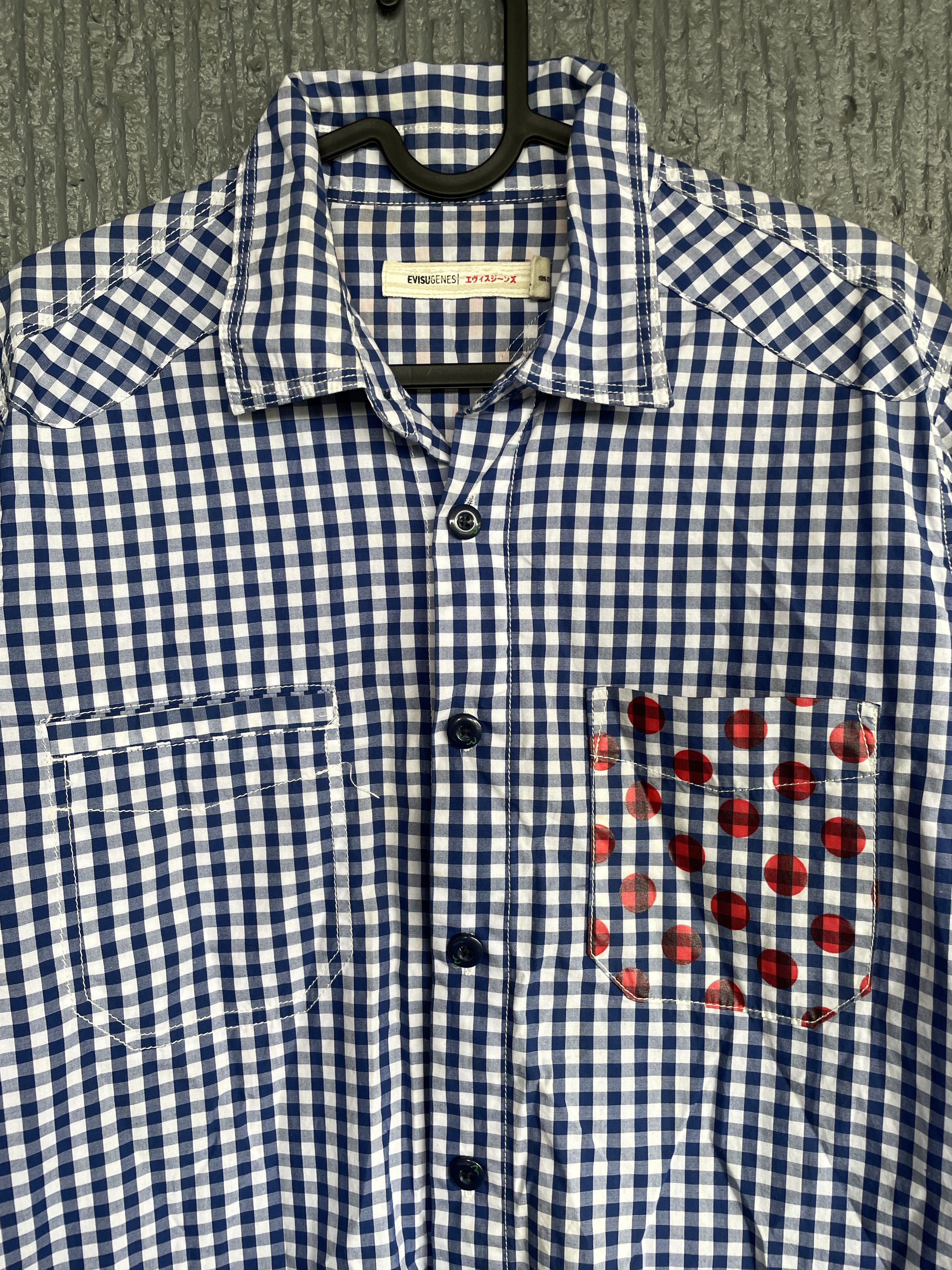 Evisu Evisu Genes Polka Print Flannel Size US L / EU 52-54 / 3 - 2 Thumbnail