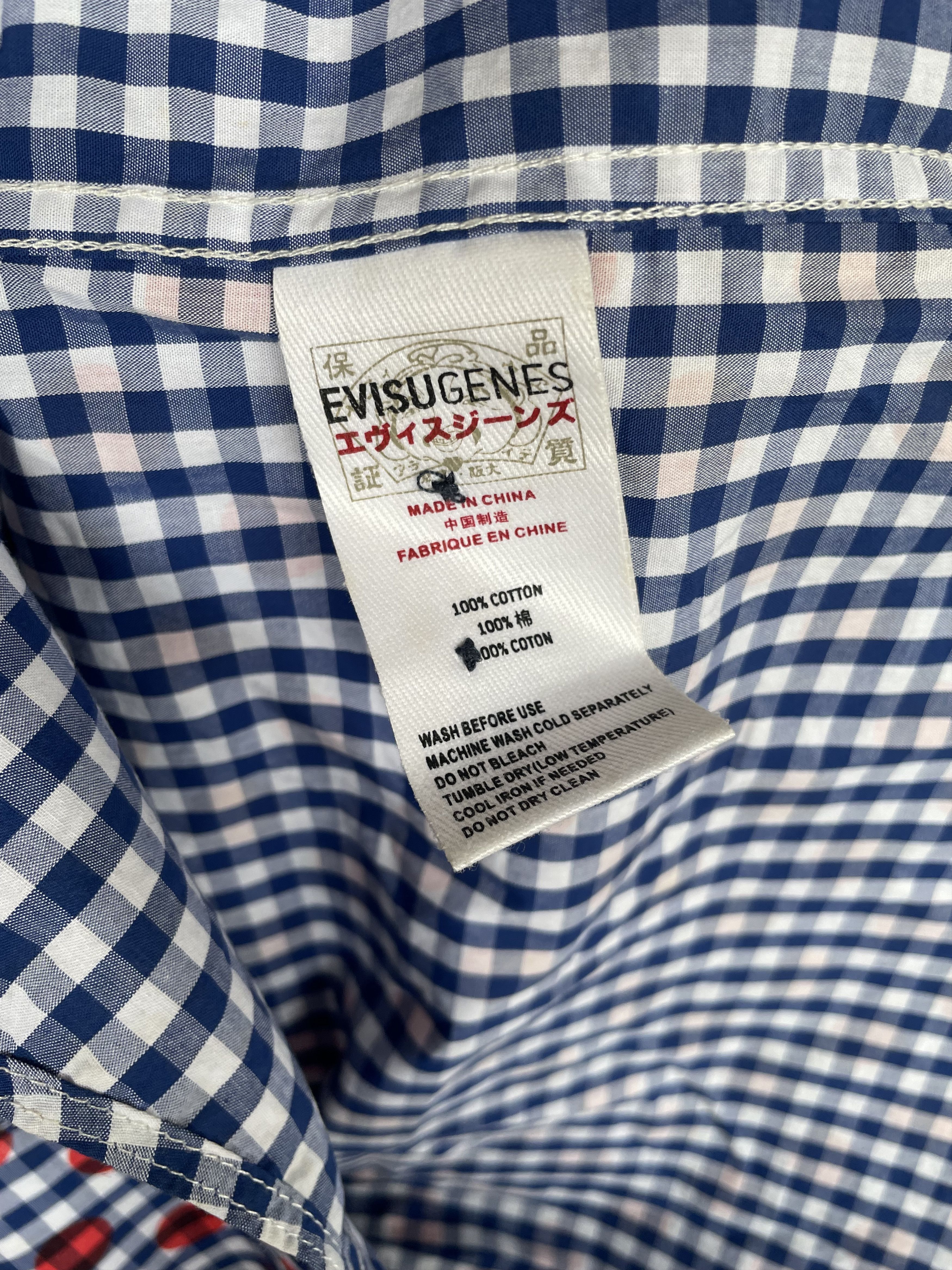 Evisu Evisu Genes Polka Print Flannel Size US L / EU 52-54 / 3 - 9 Thumbnail