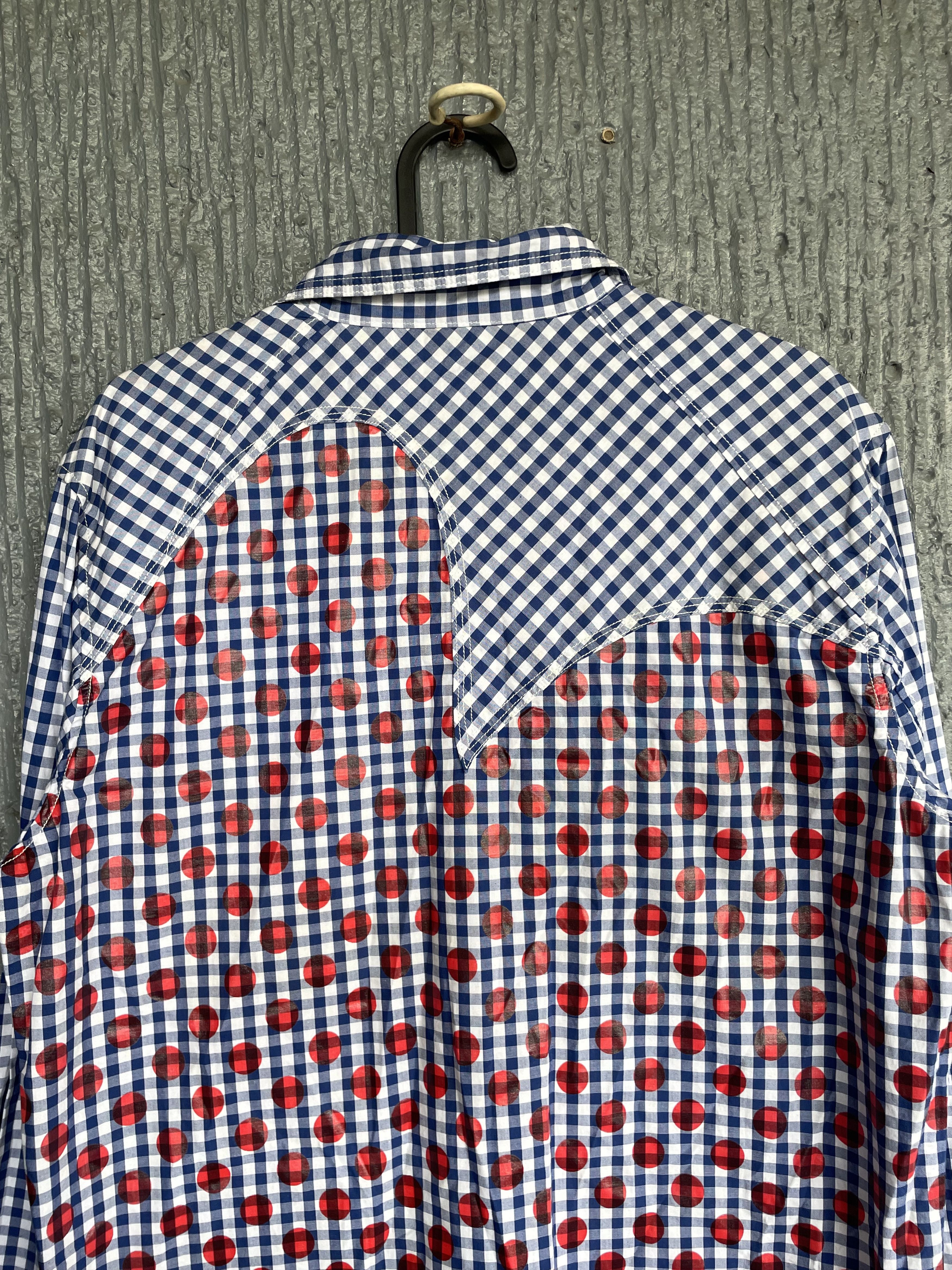 Evisu Evisu Genes Polka Print Flannel Size US L / EU 52-54 / 3 - 6 Thumbnail