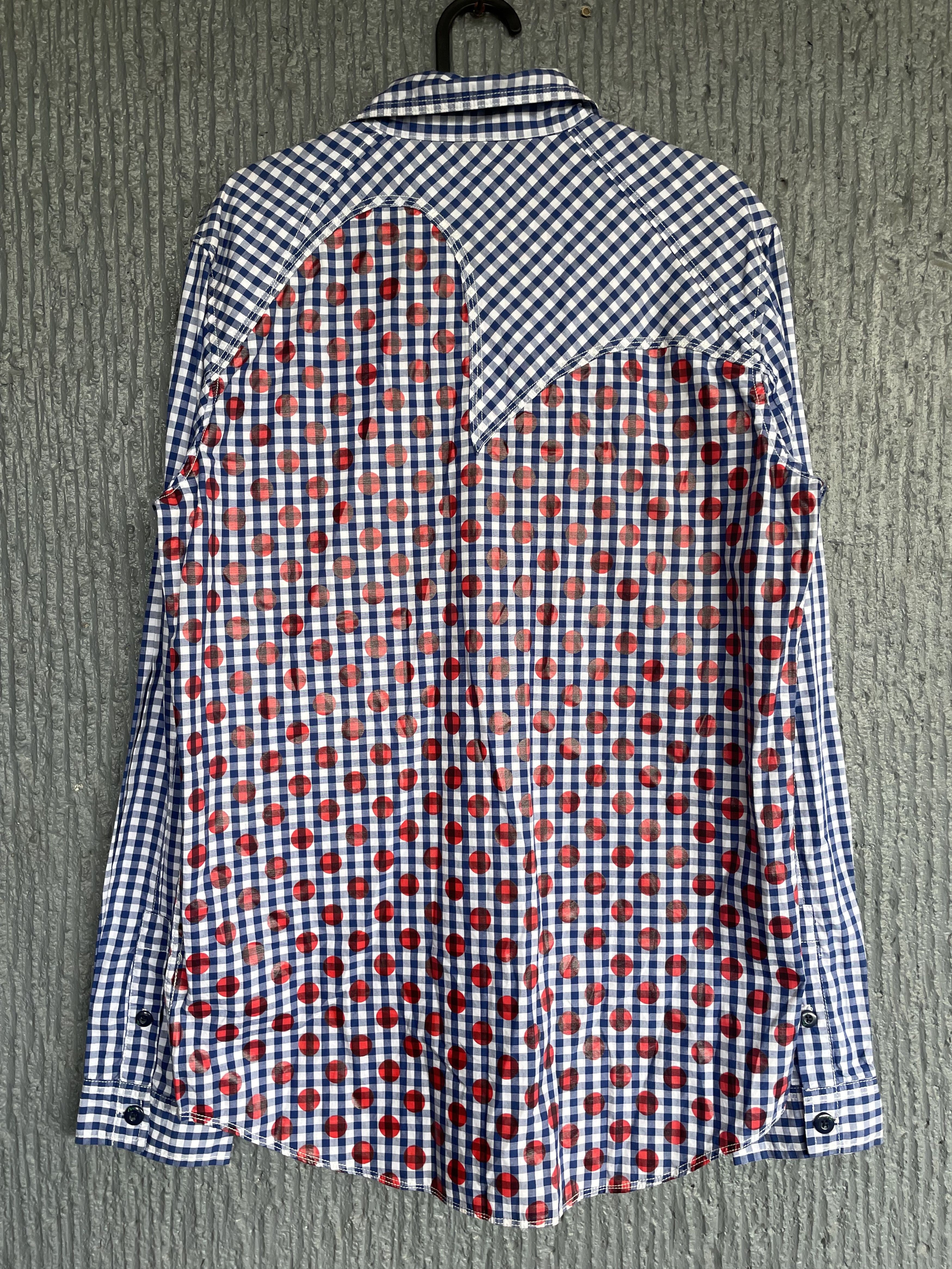Evisu Evisu Genes Polka Print Flannel Size US L / EU 52-54 / 3 - 5 Thumbnail