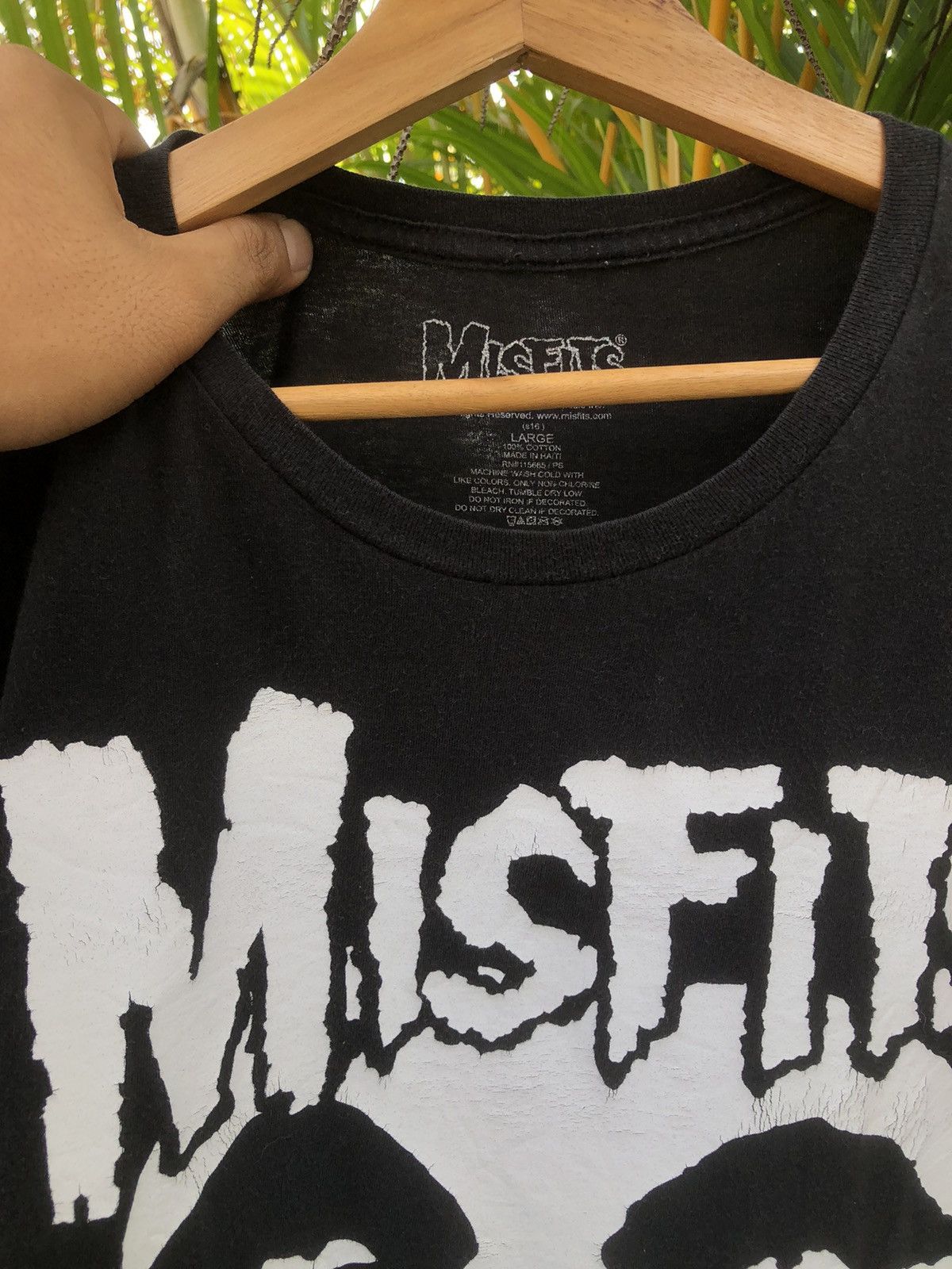 Band Tees Last Drop🔥Rare🔥Misfits Rock Metal Band Tee Size US L / EU 52-54 / 3 - 2 Thumbnail
