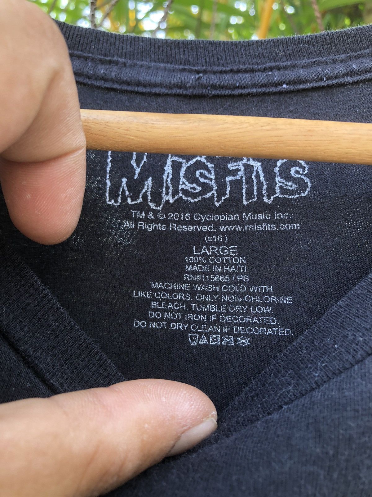 Band Tees Last Drop🔥Rare🔥Misfits Rock Metal Band Tee Size US L / EU 52-54 / 3 - 6 Thumbnail
