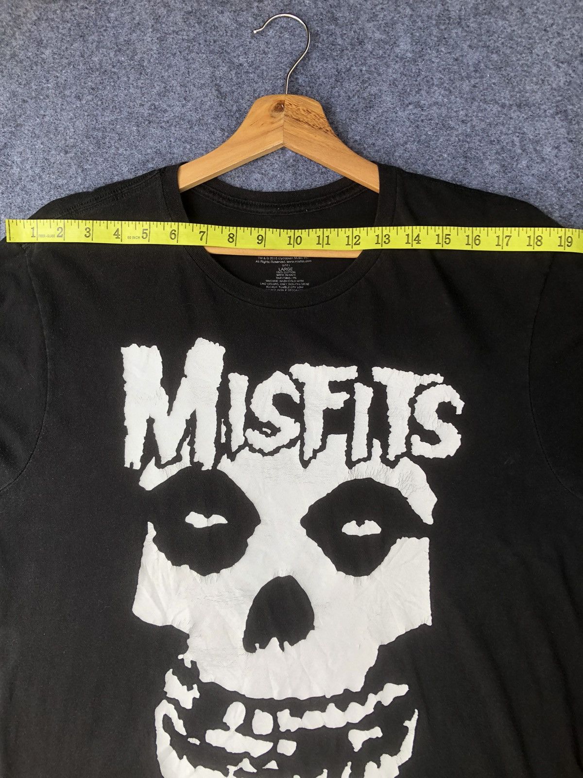 Band Tees Last Drop🔥Rare🔥Misfits Rock Metal Band Tee Size US L / EU 52-54 / 3 - 10 Thumbnail