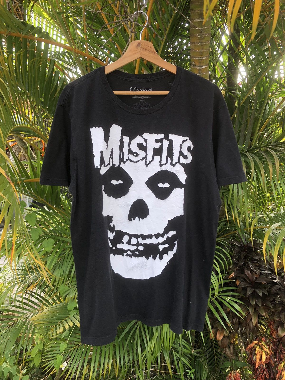 Band Tees Last Drop🔥Rare🔥Misfits Rock Metal Band Tee Size US L / EU 52-54 / 3 - 1 Thumbnail