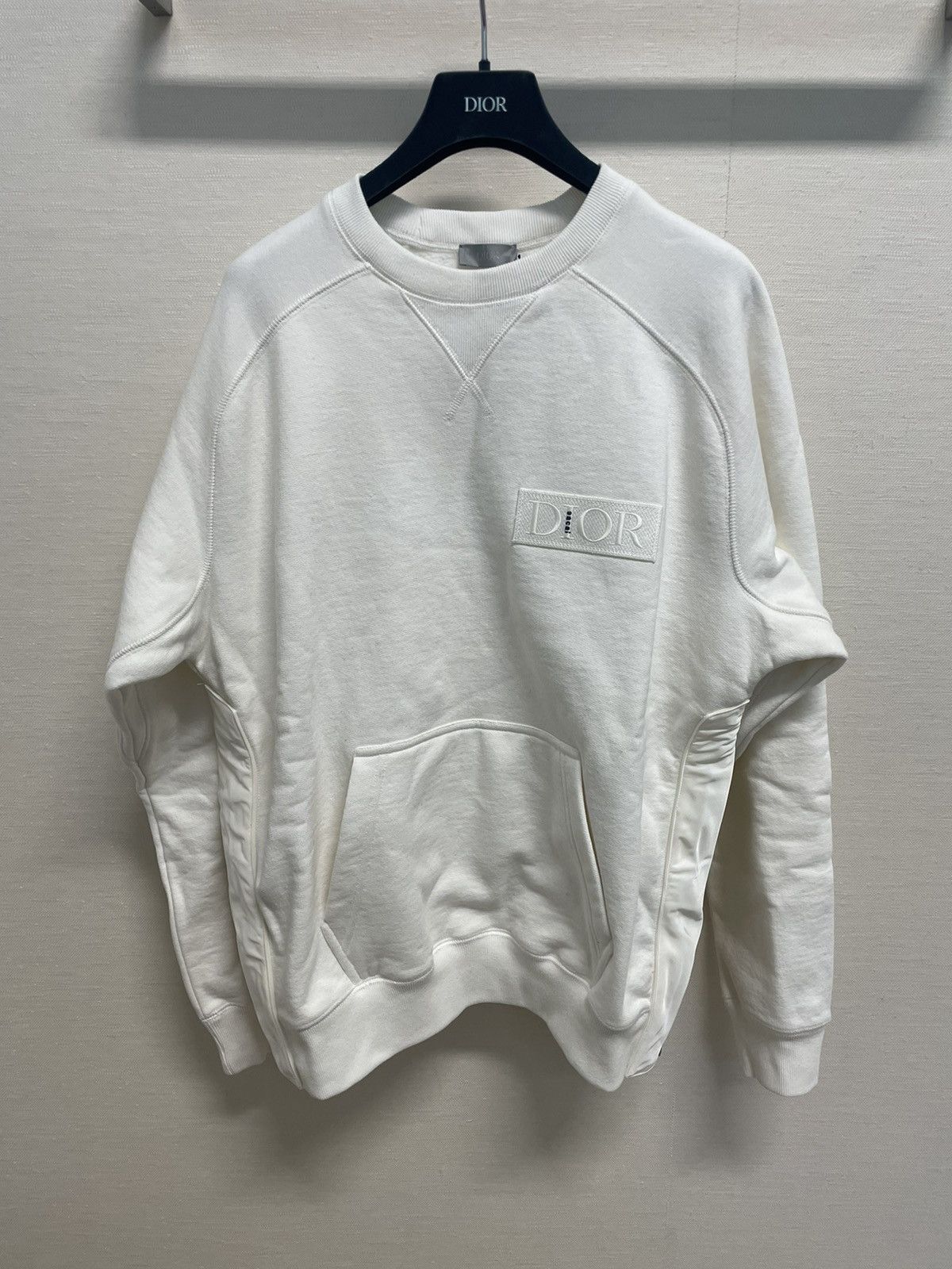 Dior × Sacai Dior x Sacai Sweatshirt size M | Grailed