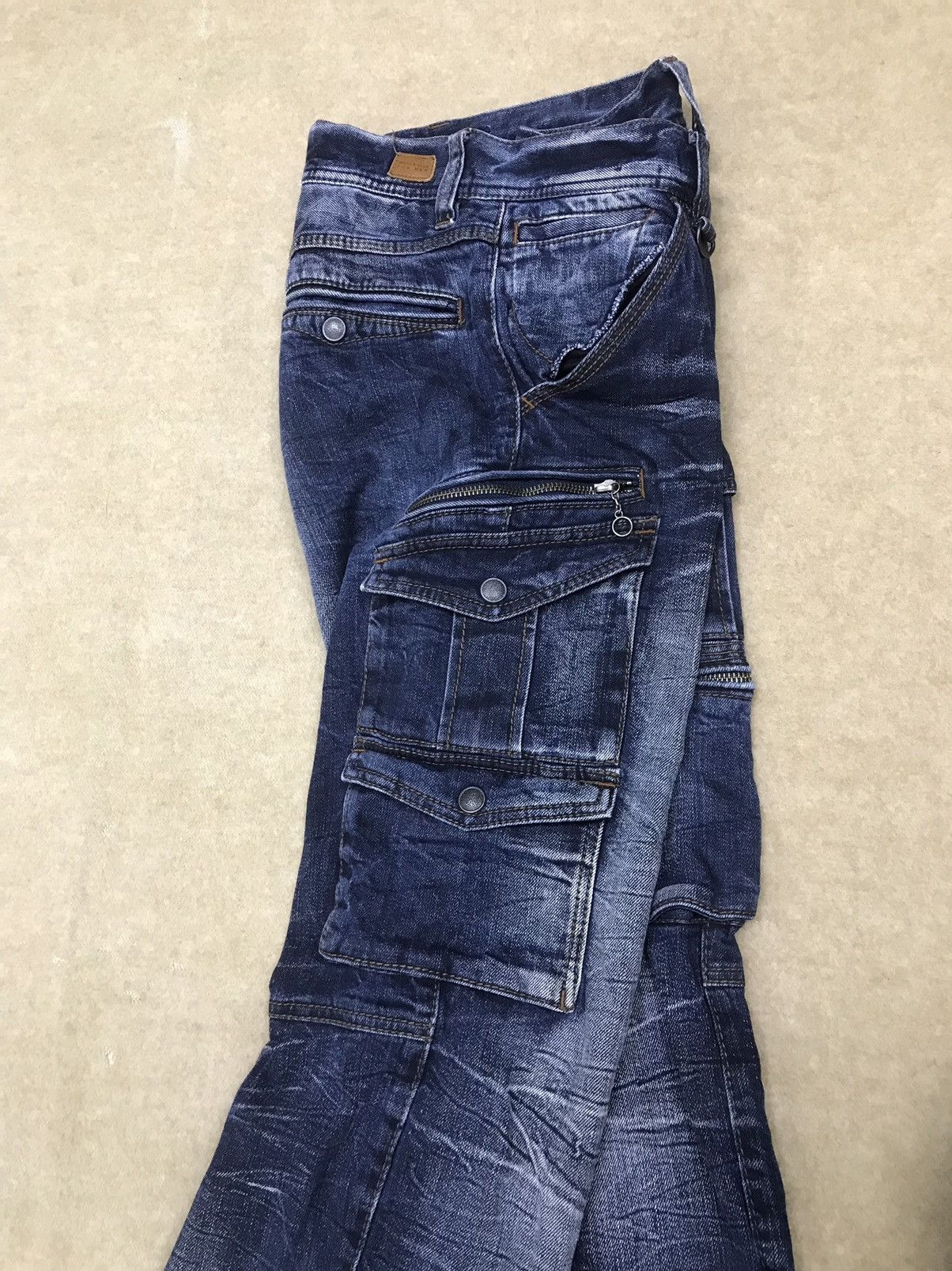 Japanese Brand Nicole Club For Men Denim Multi pocket Size 32x33 Size US 32 / EU 48 - 4 Thumbnail