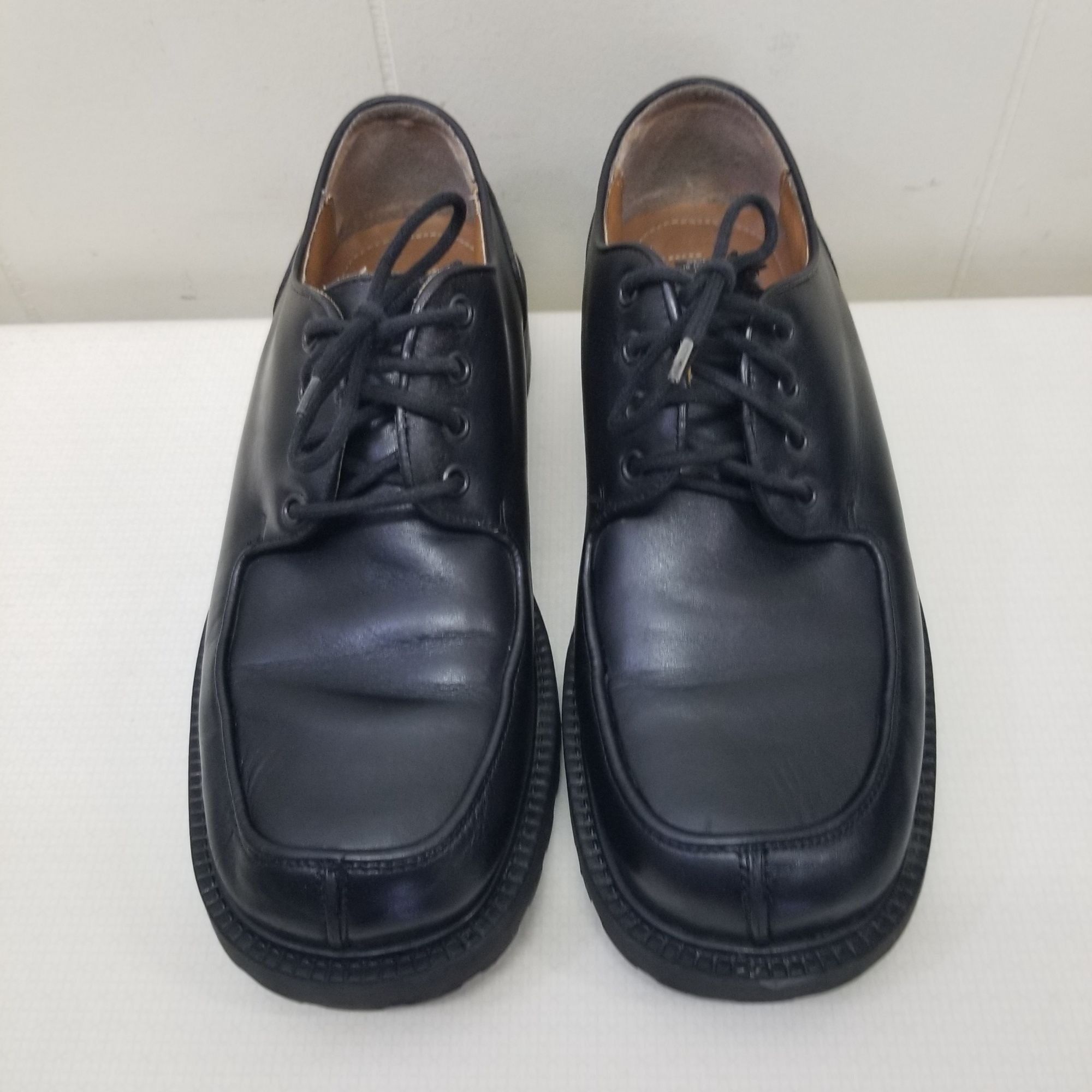SKECHERS Skechers 9.5 Black Oxford Lace Up Shoes Chunky Lug Soles 90s Size US 9.5 / IT 39.5 - 11 Thumbnail