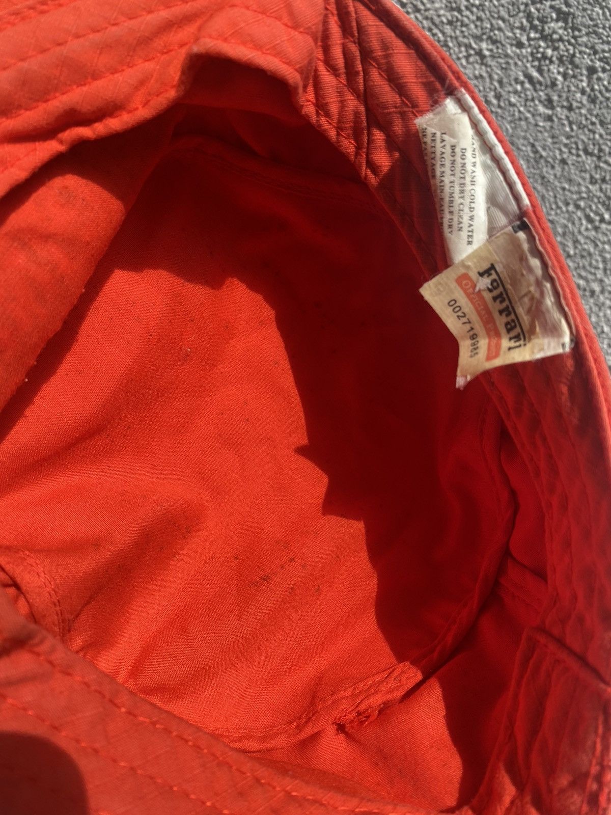 Vintage rare Ferrari cap 90s