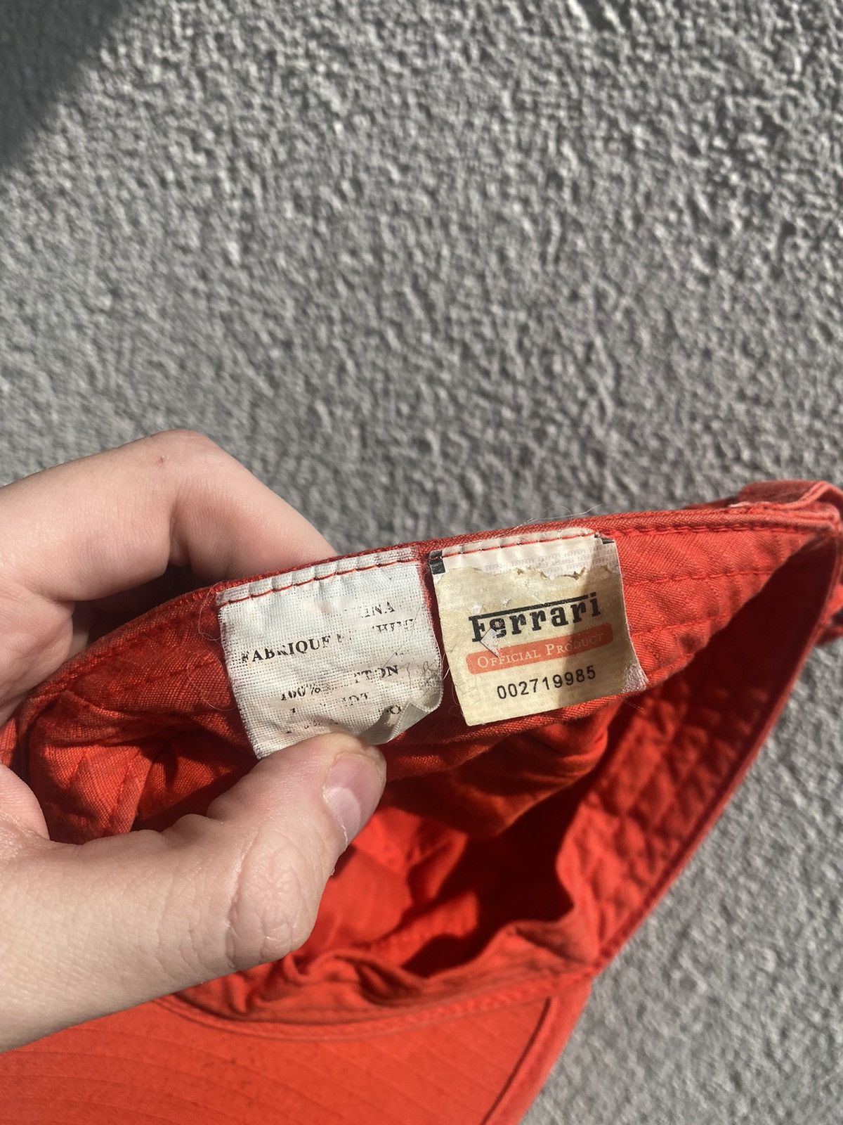 Vintage rare Ferrari cap 90s