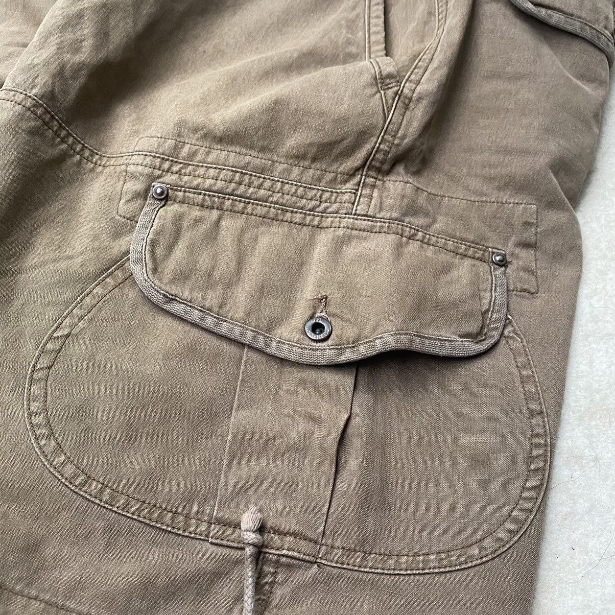 Polo Ralph Lauren × Vintage Vintage Polo Ralph Lauren Cargo Multi pocket shorts Size US 34 / EU 50 - 5 Thumbnail