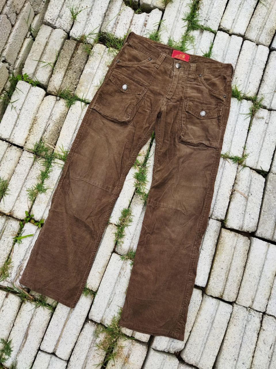 Indian Motorcycle Indian Motocycle Six Pocket Corduroy Pants Size US 28 / EU 44 - 2 Thumbnail