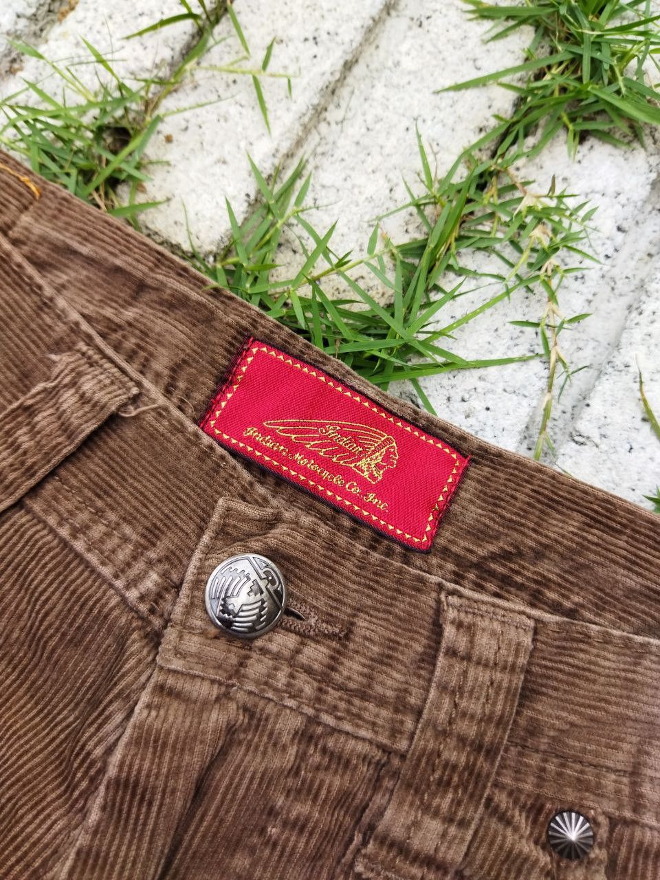 Indian Motorcycle Indian Motocycle Six Pocket Corduroy Pants Size US 28 / EU 44 - 3 Thumbnail