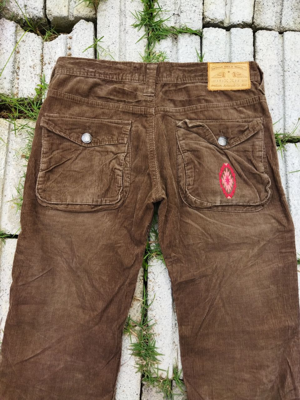 Indian Motorcycle Indian Motocycle Six Pocket Corduroy Pants Size US 28 / EU 44 - 6 Thumbnail