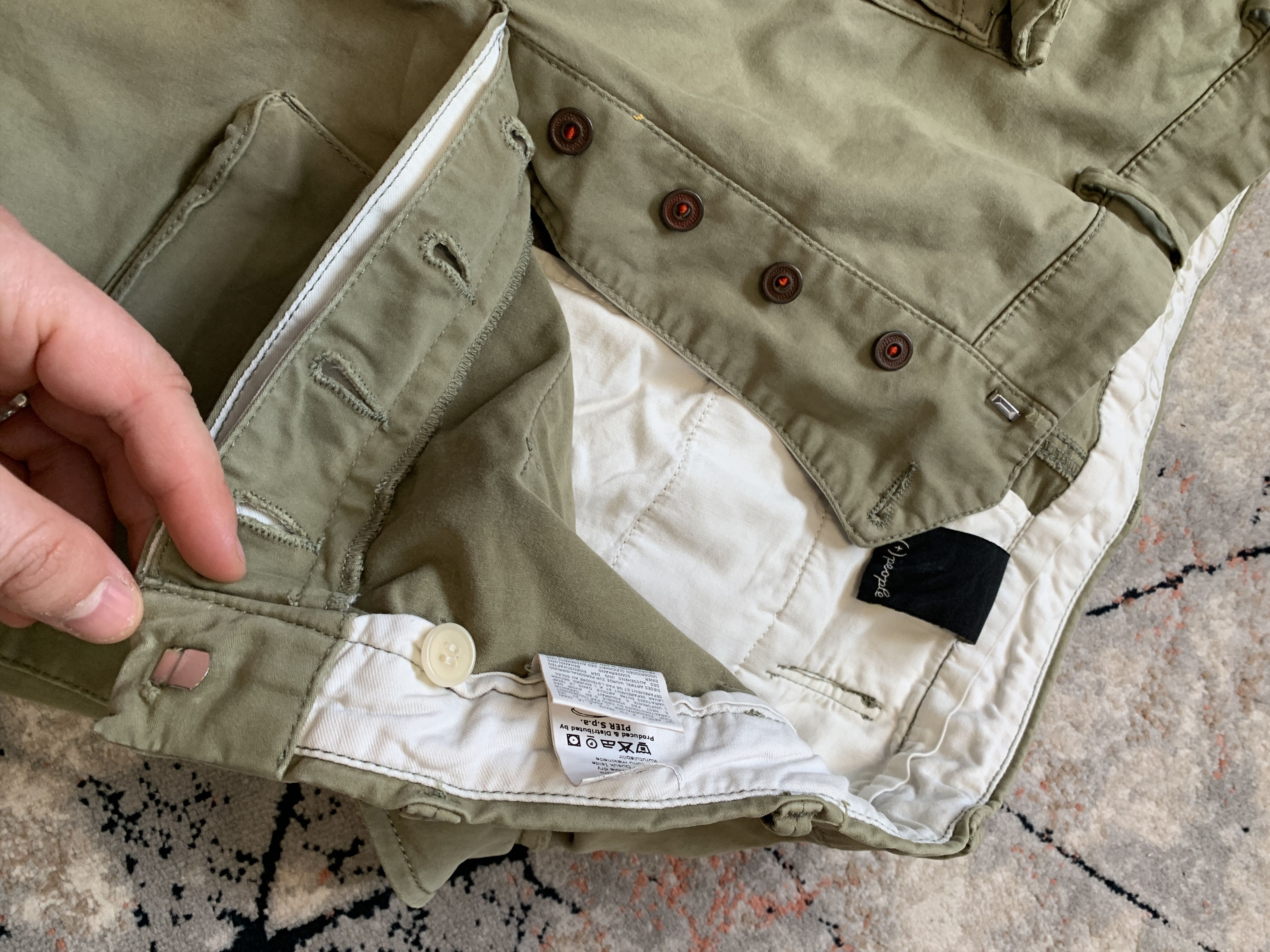 (+)PEOPLE Vintage Italian (+) People Pants Size US 30 / EU 46 - 11 Thumbnail