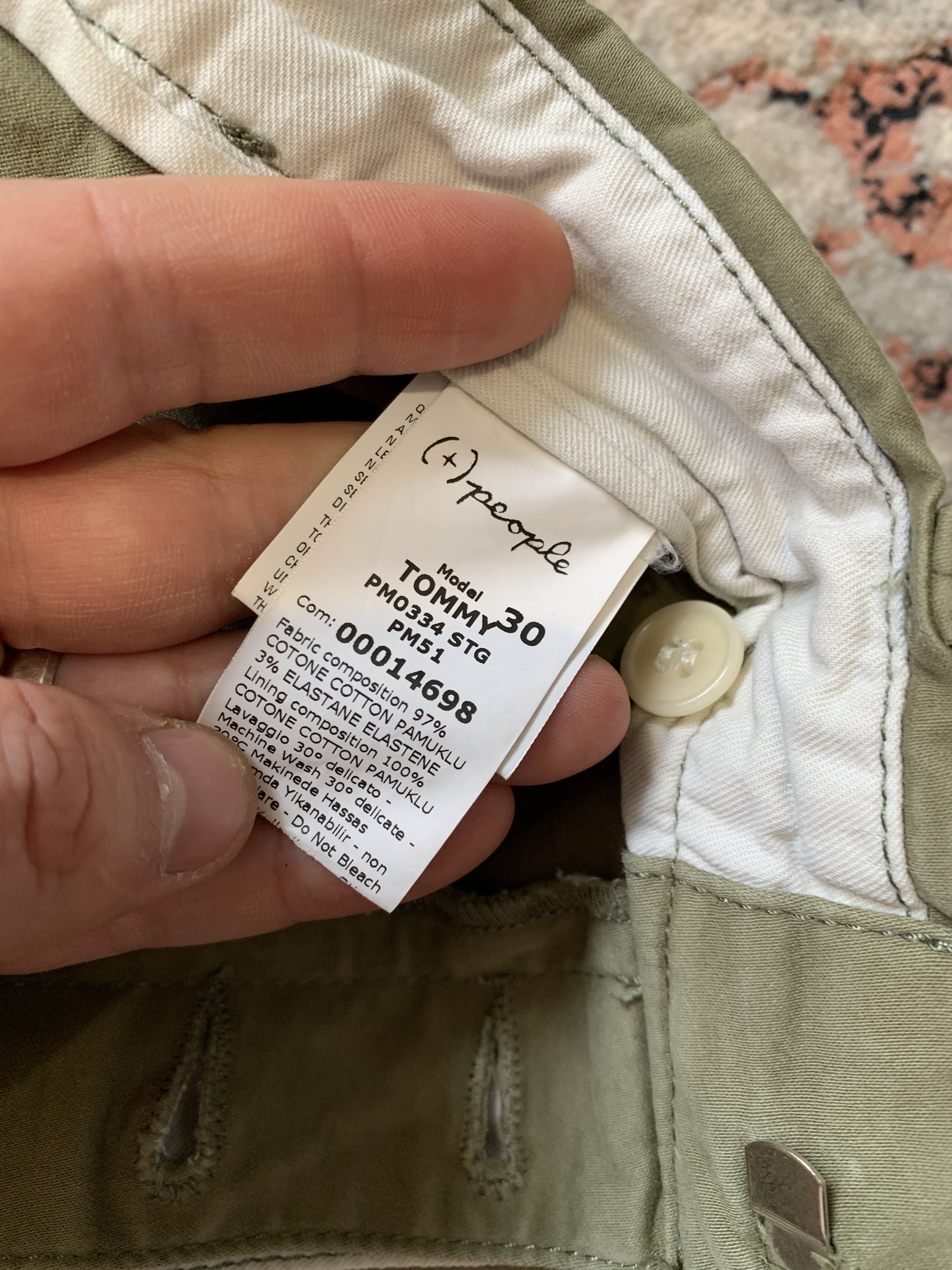 (+)PEOPLE Vintage Italian (+) People Pants Size US 30 / EU 46 - 14 Thumbnail