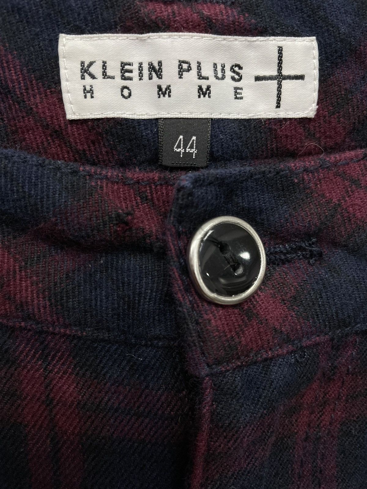 Japanese Brand BEST🔥KLEIN HOMME Punk Tartan Inspired Vivienne Westwood Size 29" - 5 Thumbnail