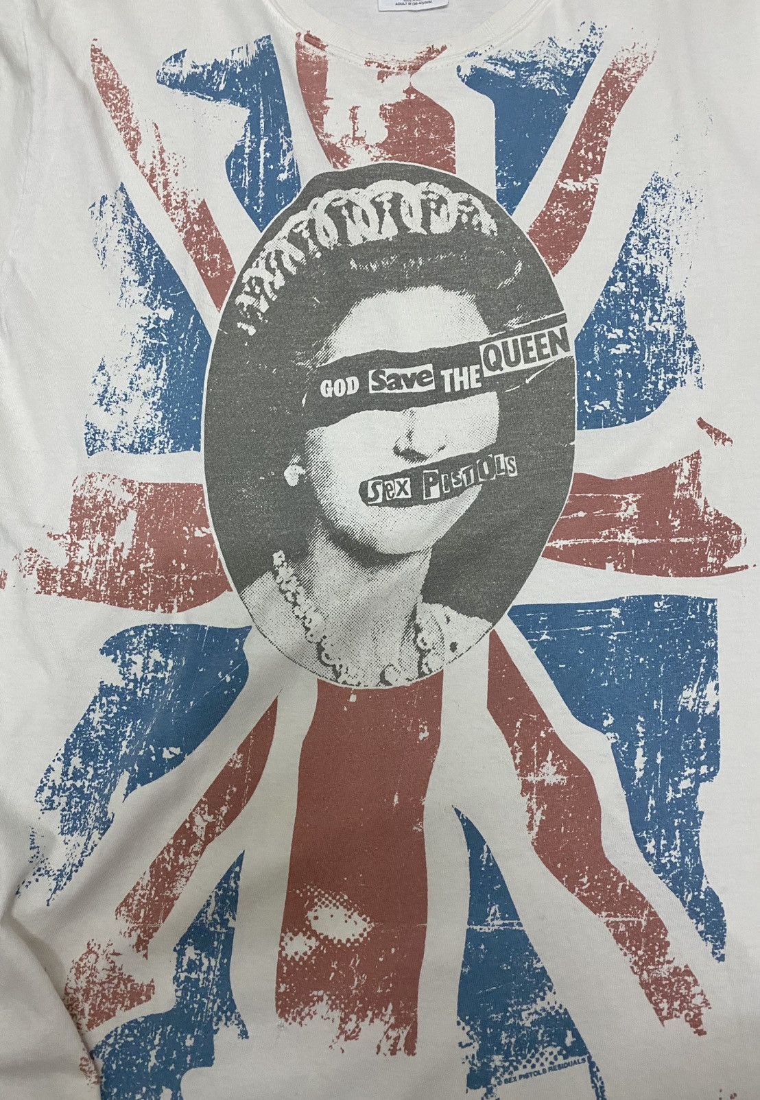 Band Tees × Vintage 🔥90s Vintage Distressed Sex Pistols Punk tee Size US M / EU 48-50 / 2 - 2 Thumbnail