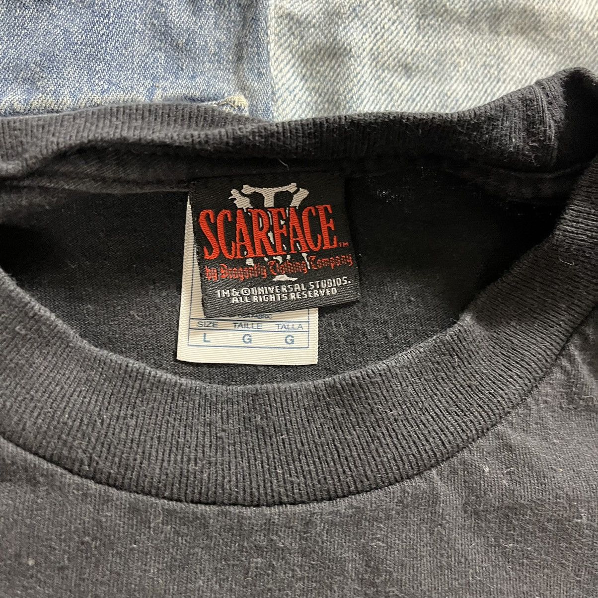 Vintage Vintage Scarface Movie Tony Montana T shirt Sz L Size US L / EU 52-54 / 3 - 5 Thumbnail