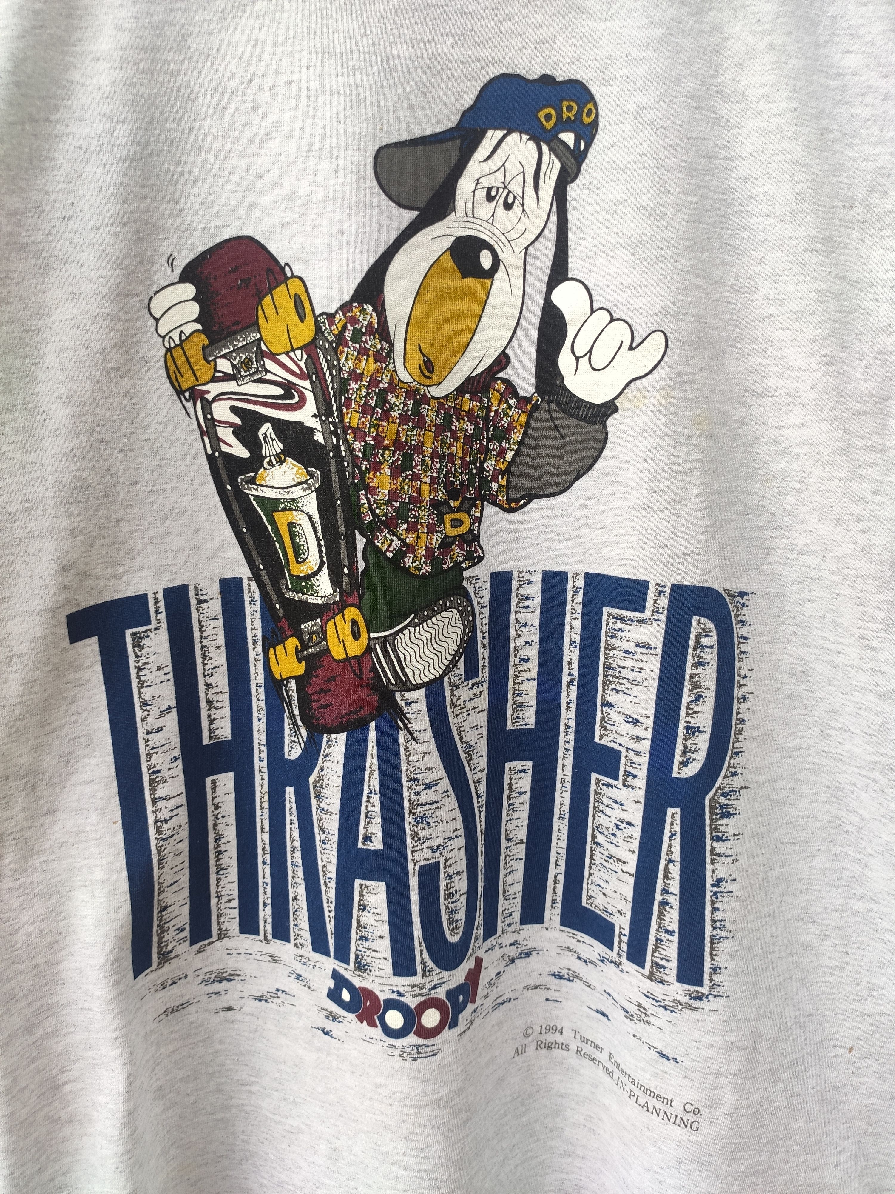 Thrasher 🔥 Vintage 90s Vintage Trasher Magazine t shirt Size US M / EU 48-50 / 2 - 9 Thumbnail
