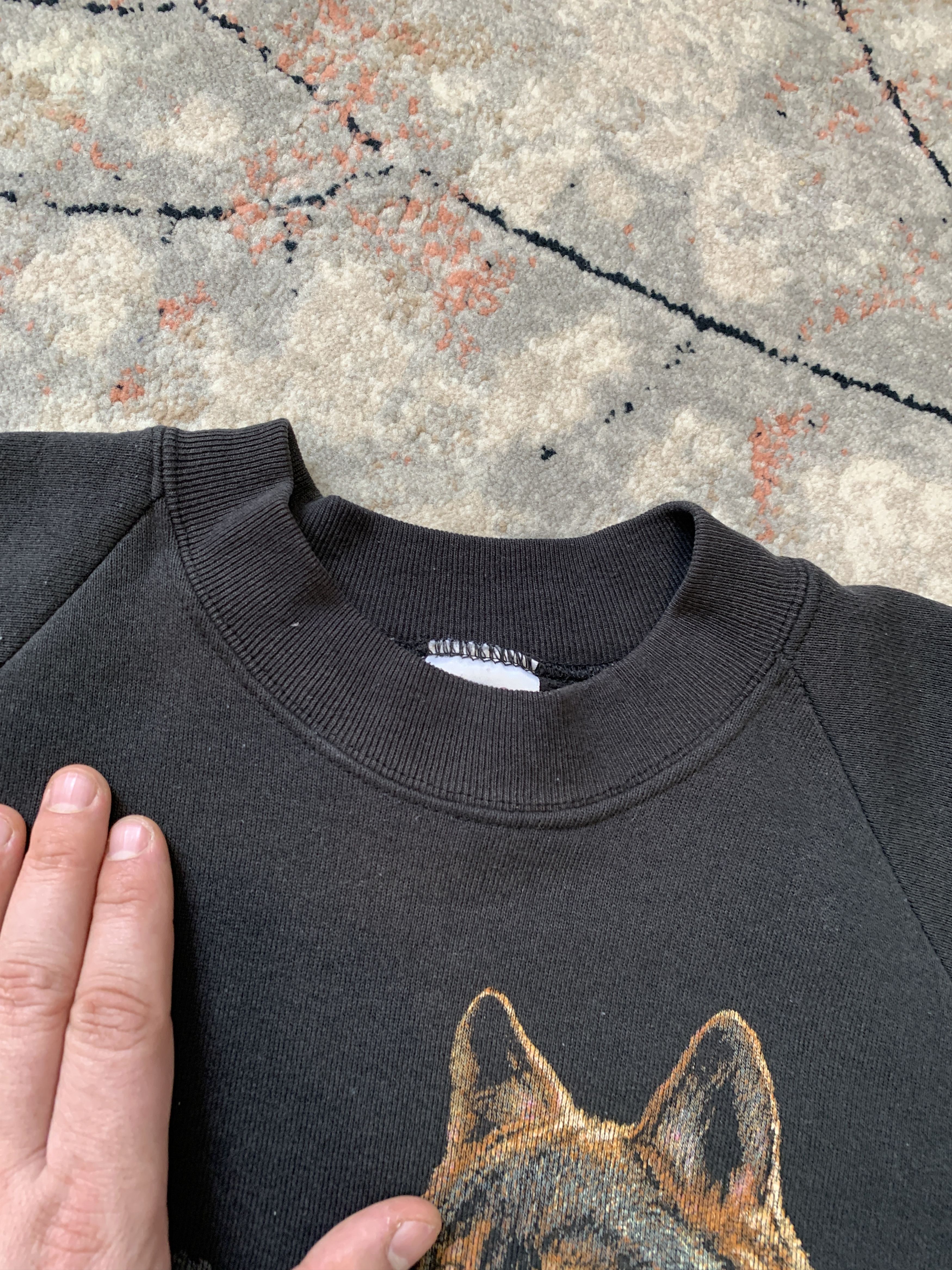 Other Dawson City Yukon Vintage Woolf Sweatshirt Size US L / EU 52-54 / 3 - 6 Thumbnail