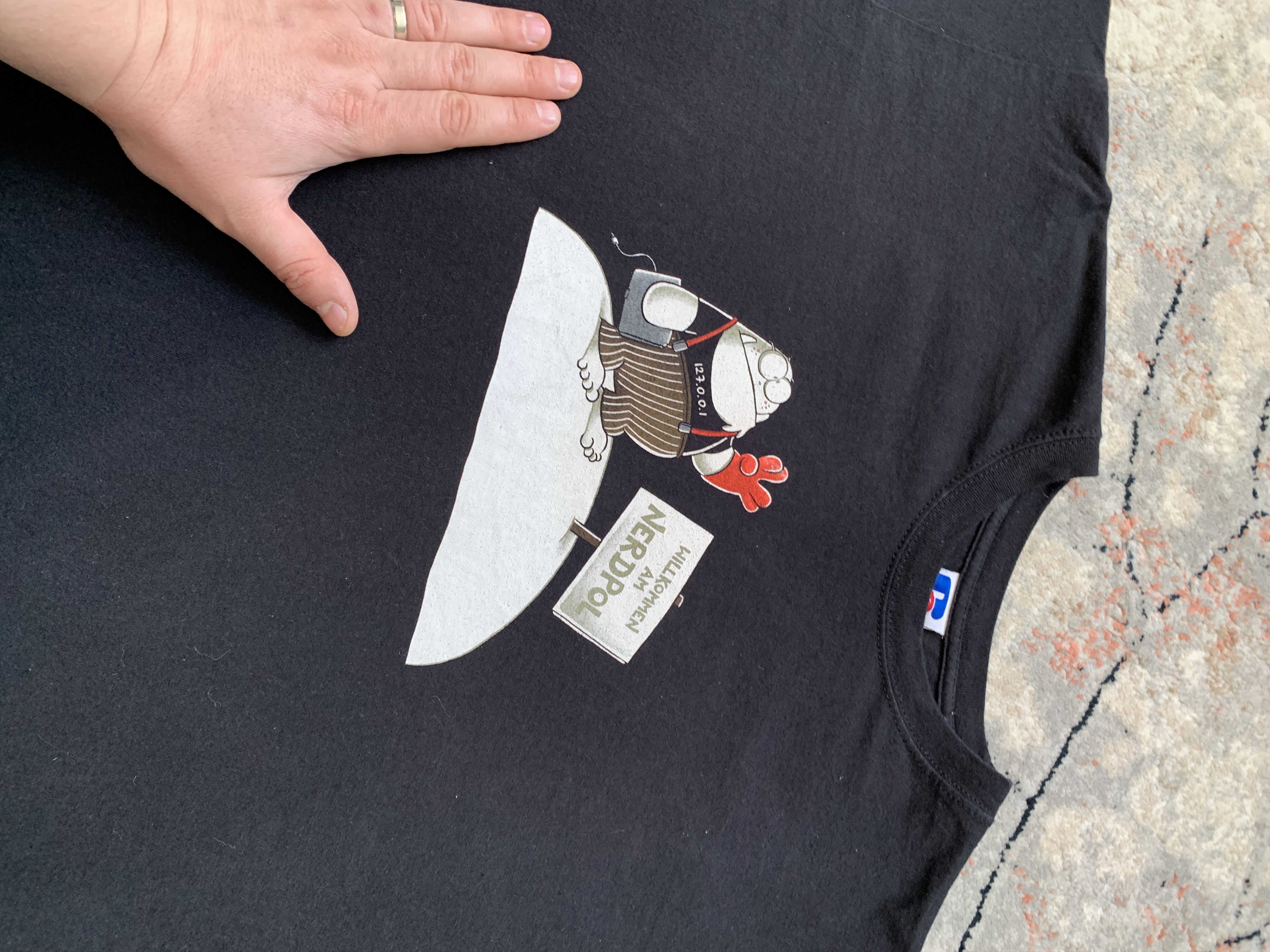 Other Willkommen AM Nerdpol Vintage T-Shirt Size US XXL / EU 58 / 5 - 3 Thumbnail