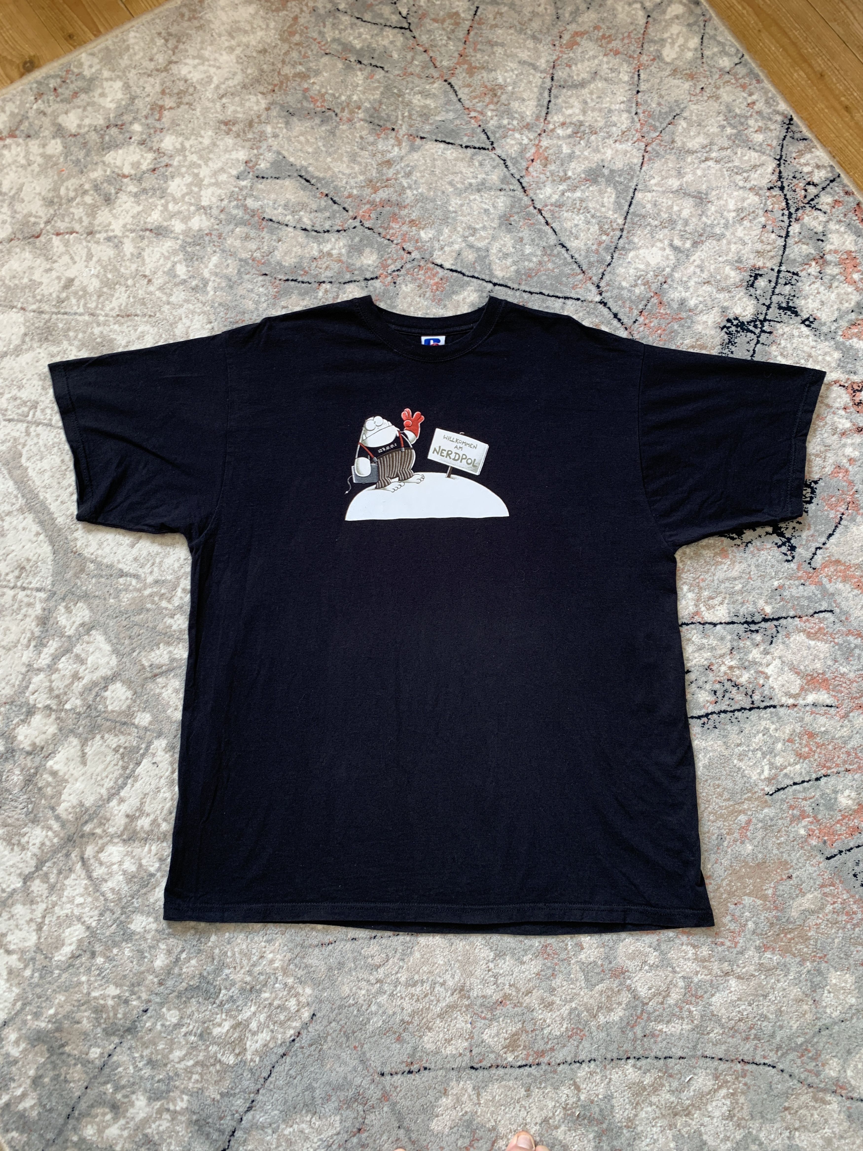 Other Willkommen AM Nerdpol Vintage T-Shirt Size US XXL / EU 58 / 5 - 1 Thumbnail