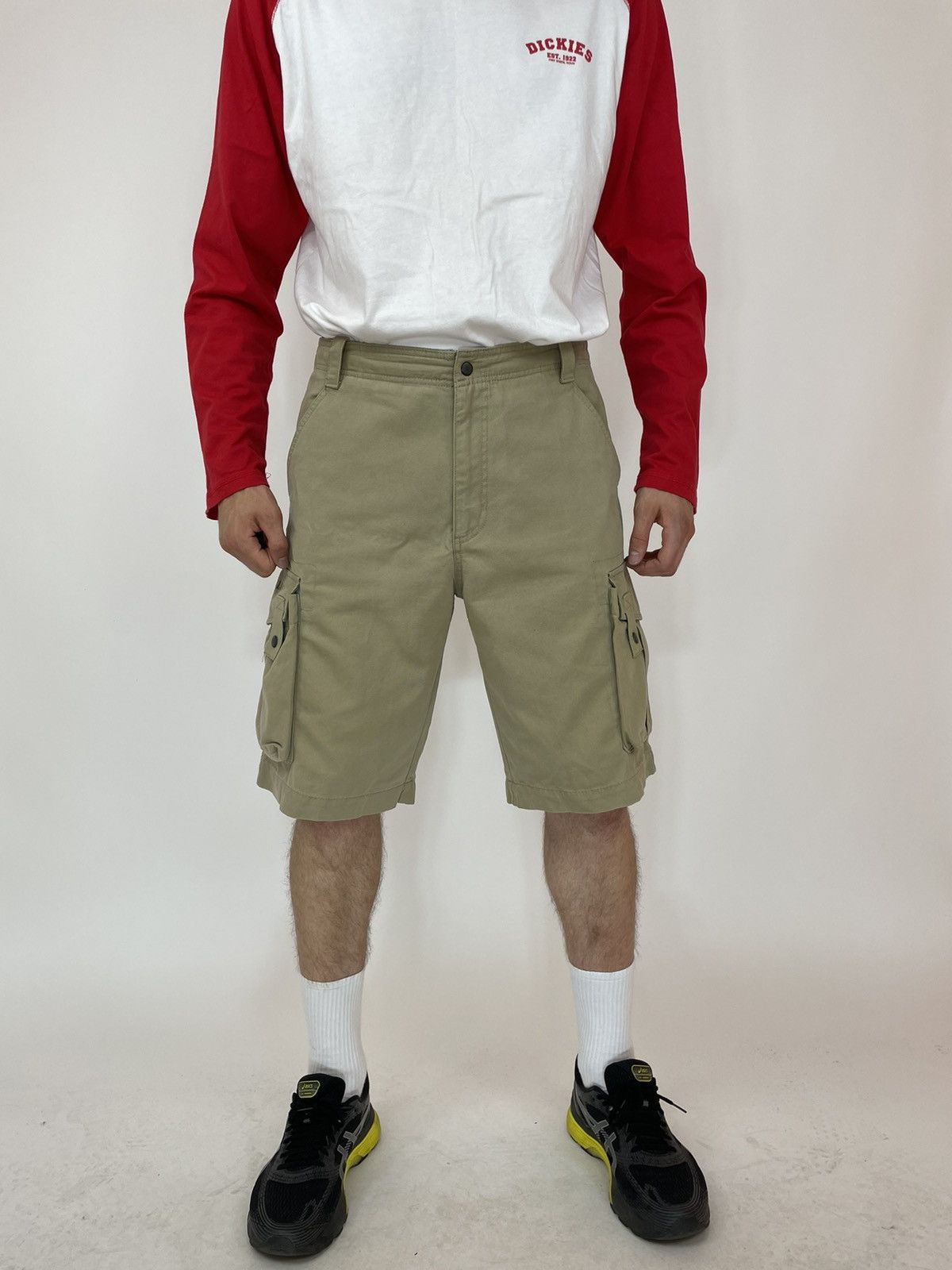 Timberland TIMBERLAND Military Cargo shorts Rare Vintage Mens size 34 Size US 34 / EU 50 - 4 Thumbnail