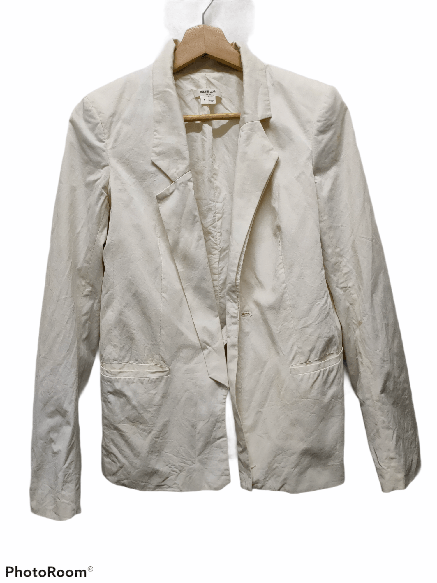 Helmut Lang Helmut Lang new York USA vintage blazer jacket Size 34S - 1 Thumbnail