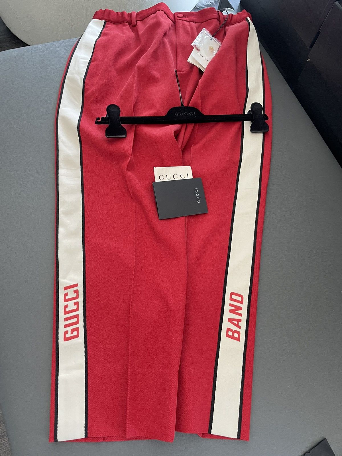 Gucci $3,000 Value BrandNew Gucci Band Runway Cavalry Twill Pants Size US 33 - 12 Thumbnail