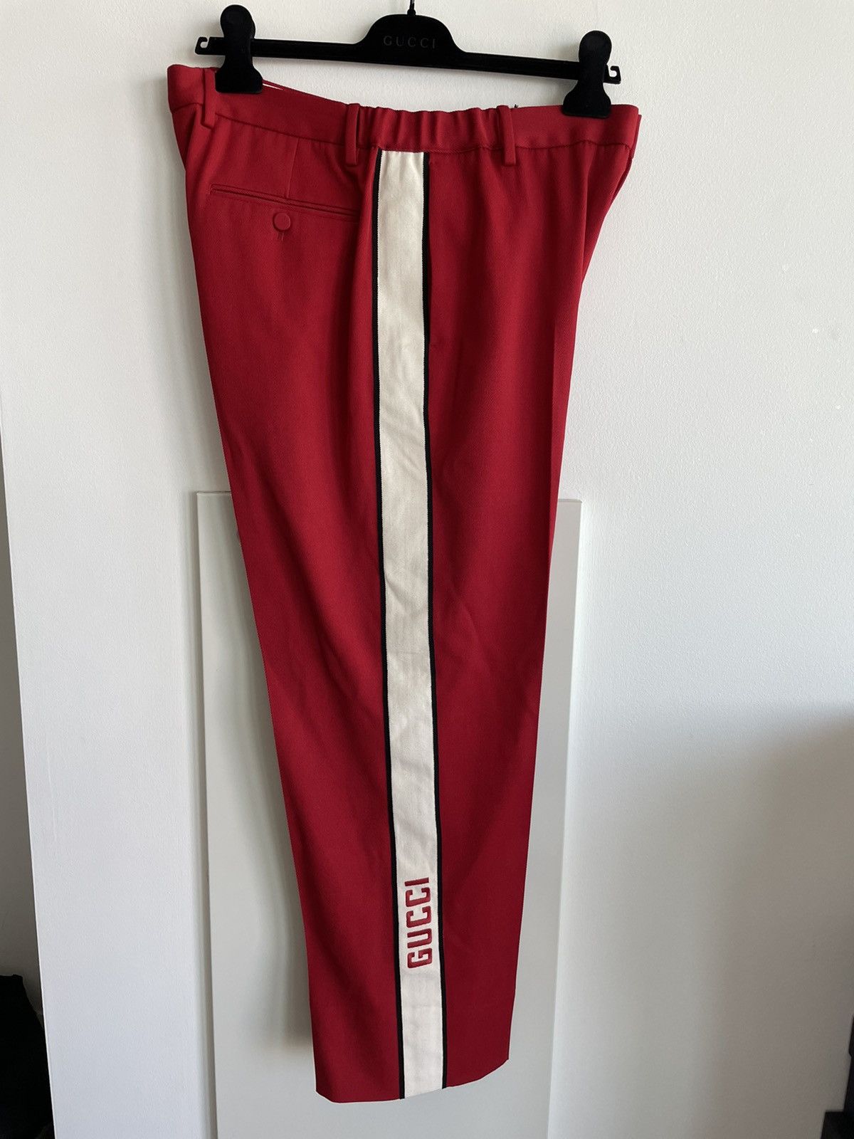 Gucci $3,000 Value BrandNew Gucci Band Runway Cavalry Twill Pants Size US 33 - 3 Thumbnail