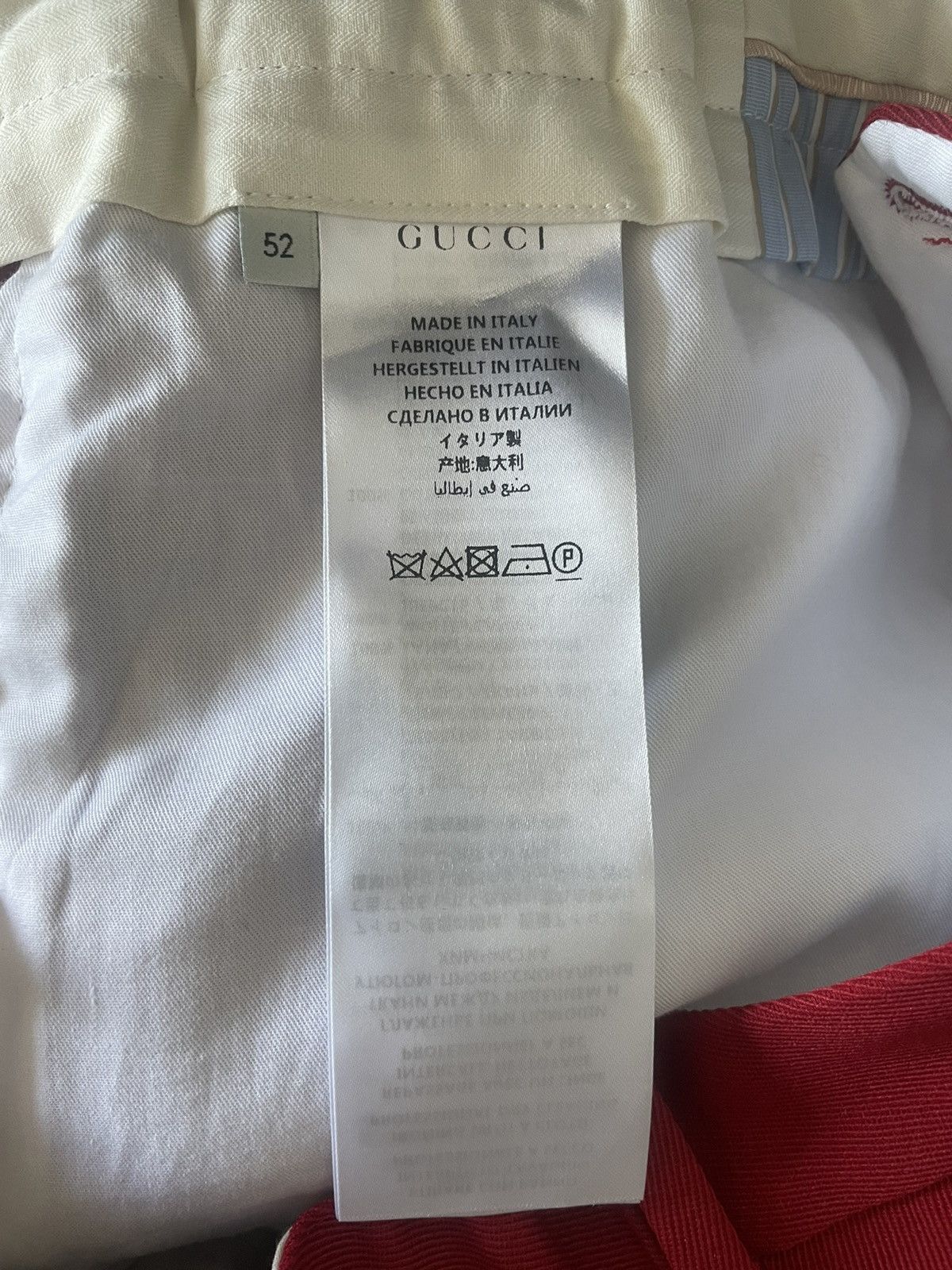 Gucci $3,000 Value BrandNew Gucci Band Runway Cavalry Twill Pants Size US 33 - 6 Thumbnail