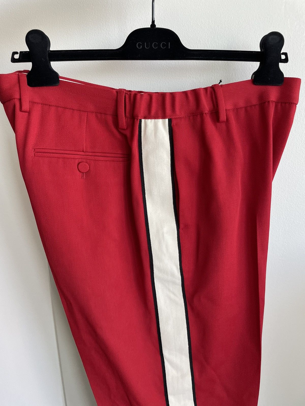Gucci $3,000 Value BrandNew Gucci Band Runway Cavalry Twill Pants Size US 33 - 14 Thumbnail