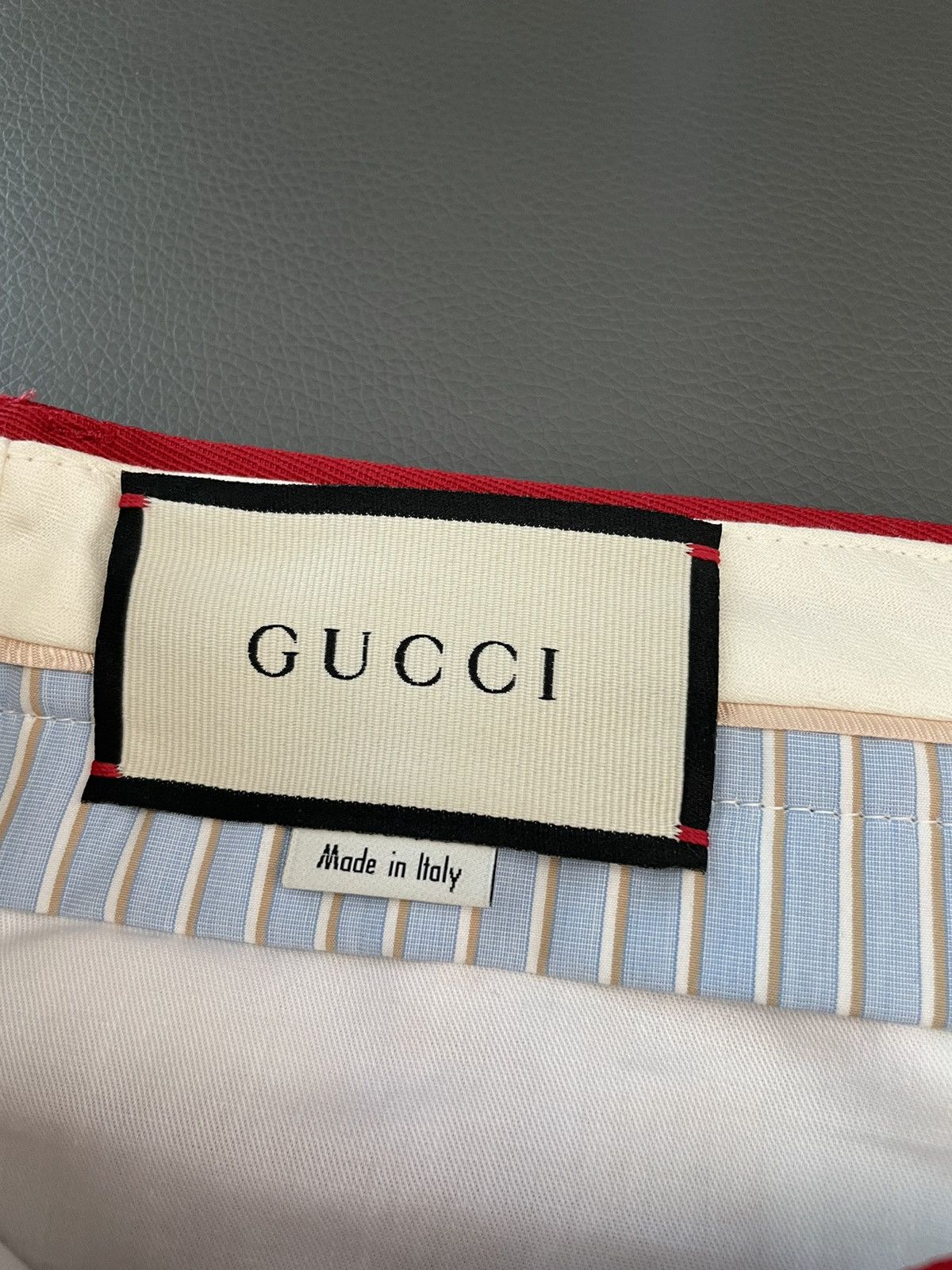 Gucci $3,000 Value BrandNew Gucci Band Runway Cavalry Twill Pants Size US 33 - 22 Thumbnail
