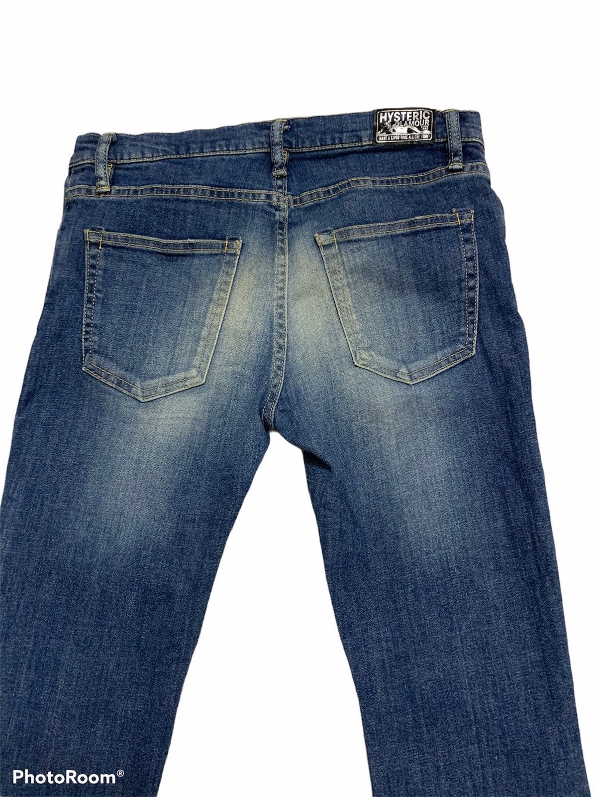 Hysteric Glamour × Vintage 🇯🇵Hysteric Glamour Distressed Skinny Stretch Jeans Size US 30 / EU 46 - 5 Thumbnail