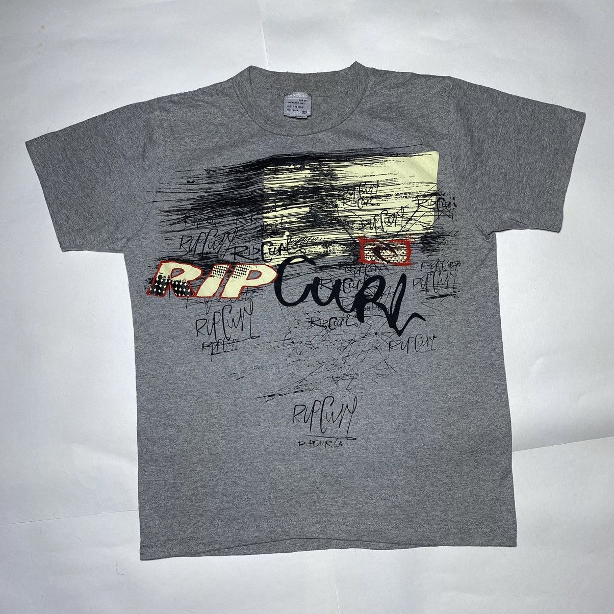 Hook-Ups × Rip Curl Vintage Rare Design Rip Curl T-Shirt Size US M / EU 48-50 / 2 - 1 Thumbnail